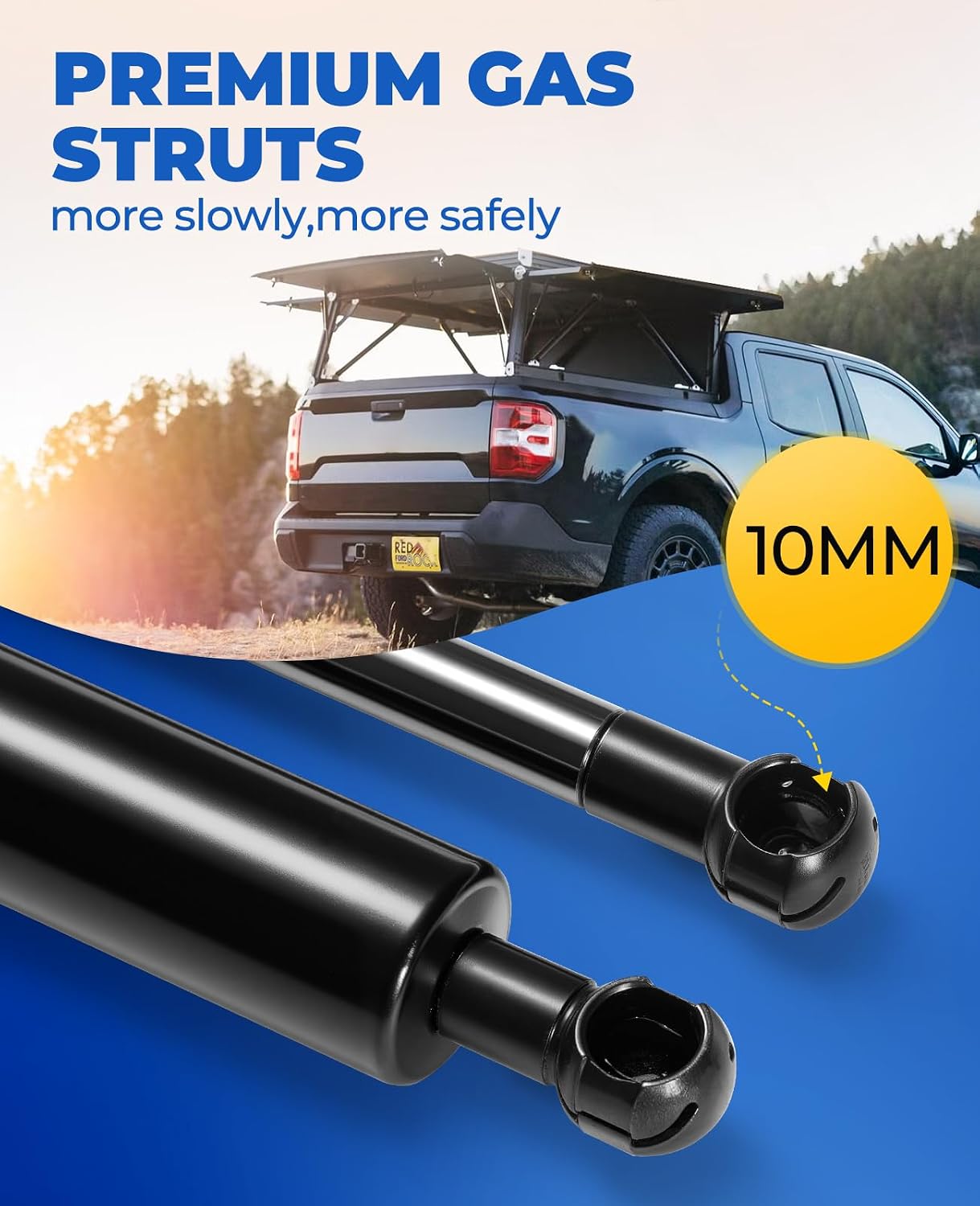 ARANA C16-11028 12 inch 40lb Gas Struts for Weatherguard Tool Box, 2PCS