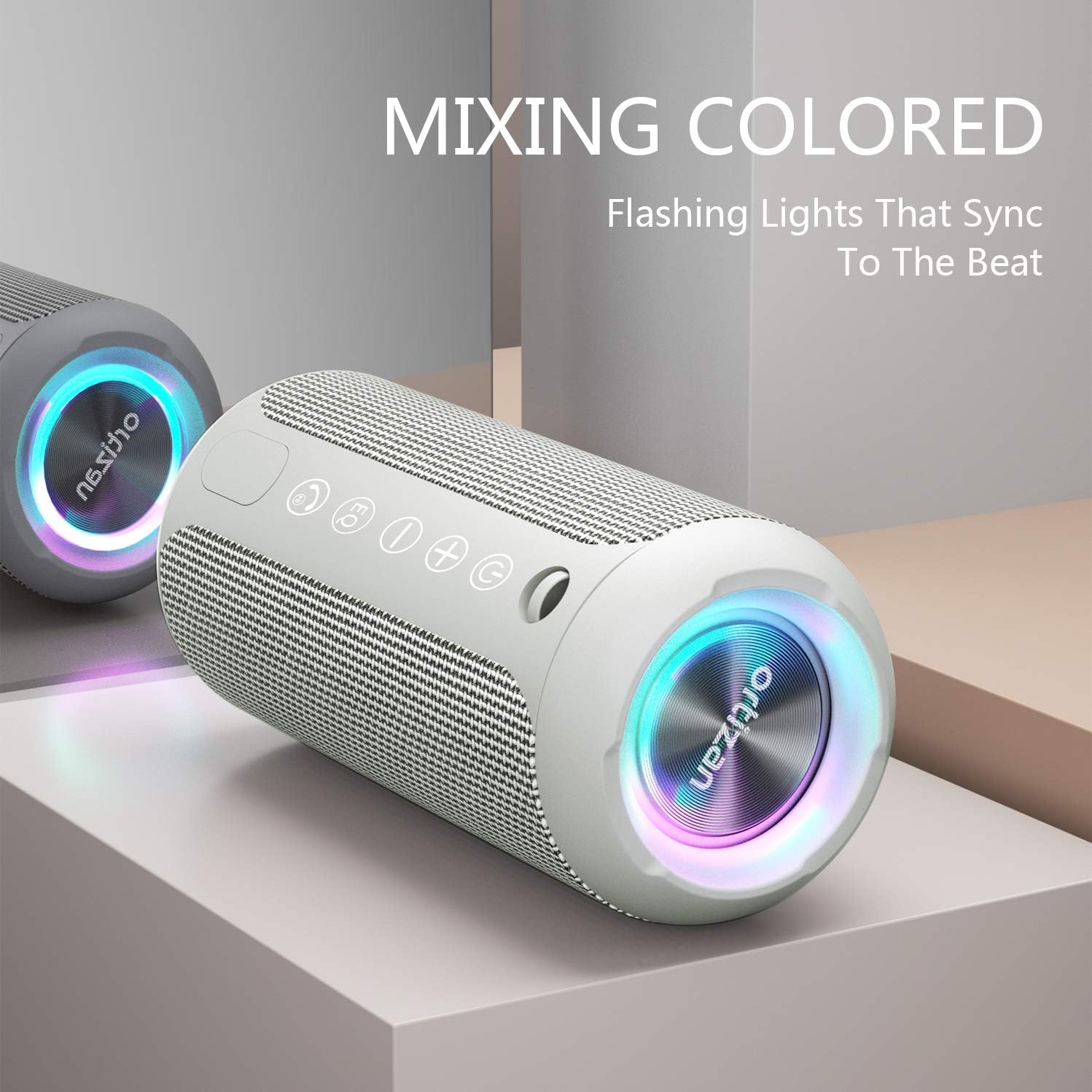 Ortizan X10 Portable Bluetooth Speaker (1st Gen), IPX7 Waterproof, Wireless