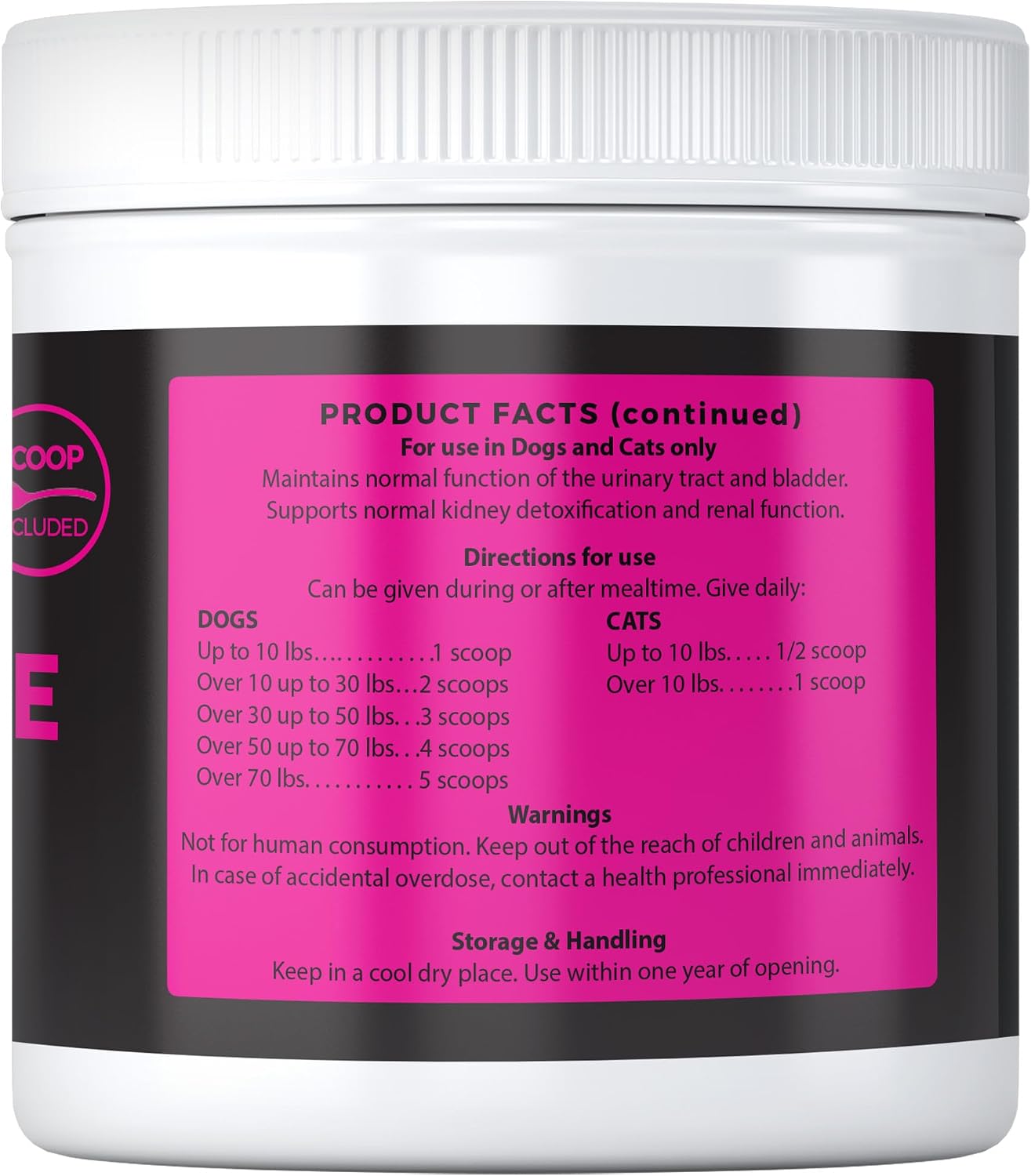 D-Mannose Supplement with Real Chicken for Dogs and Cats. Use for Immediate and Preventative Treatment of Bladder and Urinary Tract Infections UTIs.