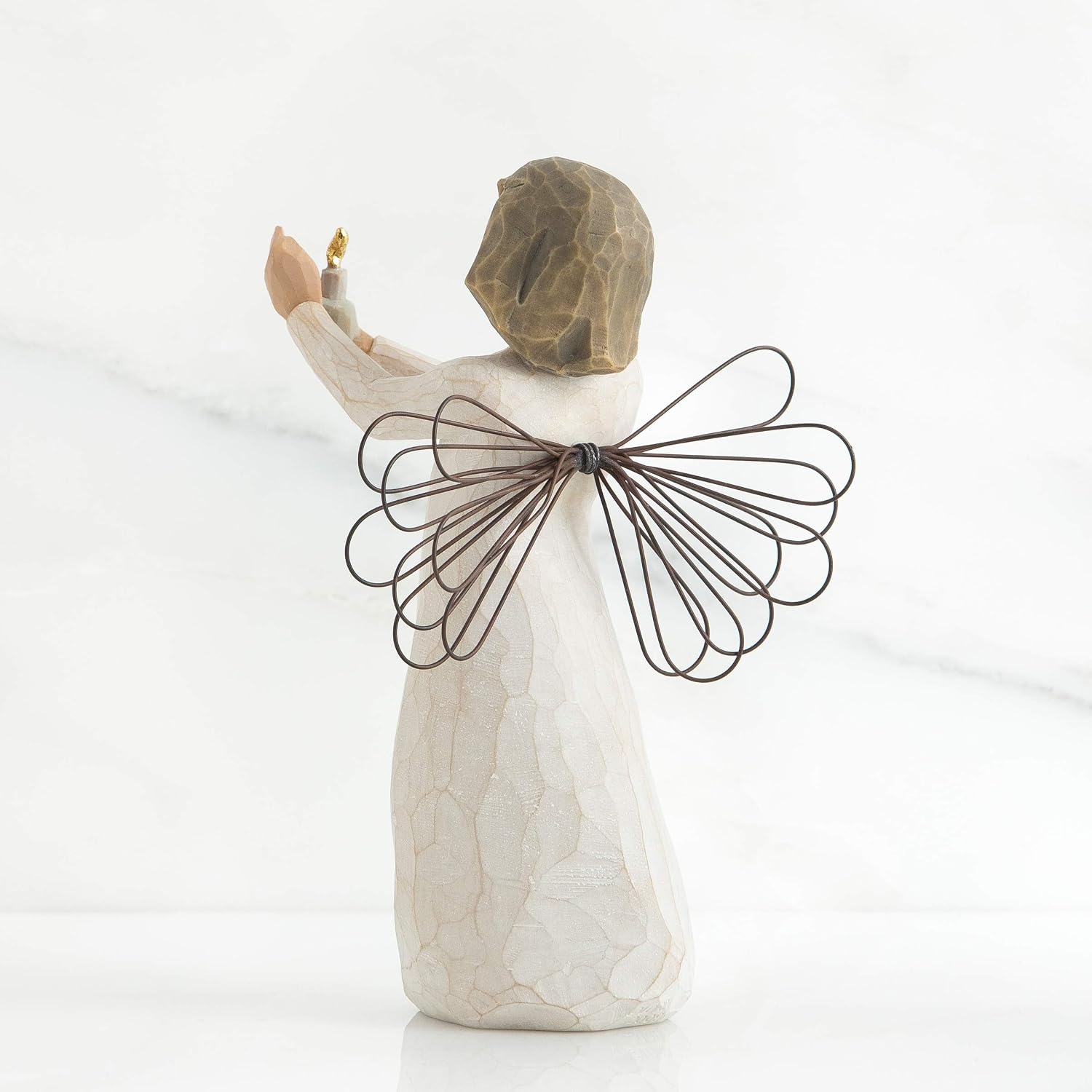 Willow Tree Angel of Hope, Sculpted Hand-Painted Figure | Offering Comfort, Healing, Love and Caring, Cast from a Susan Lordi Original Carving