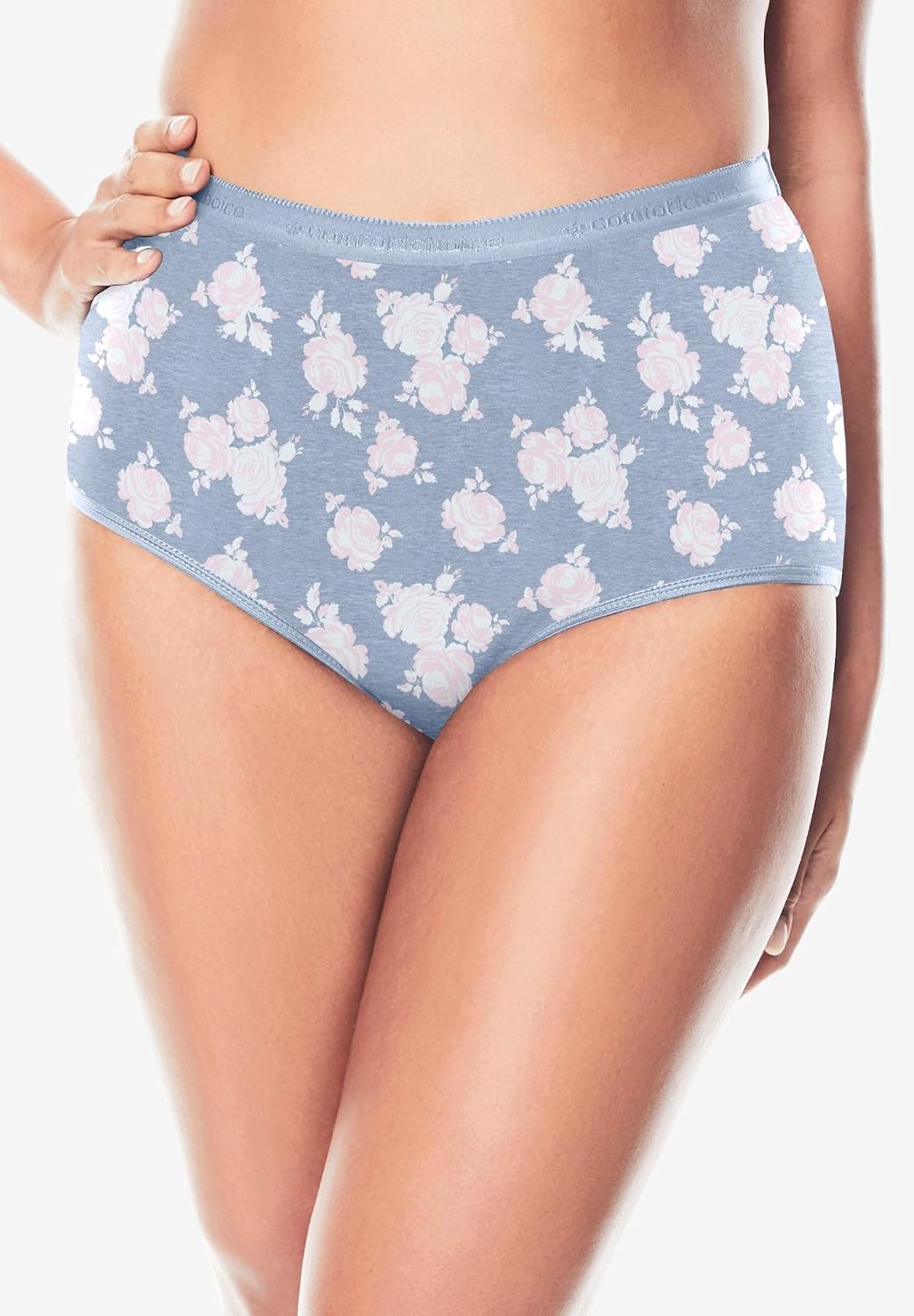 Comfort Choice Full Coverage Cotton Brief 10-Pack