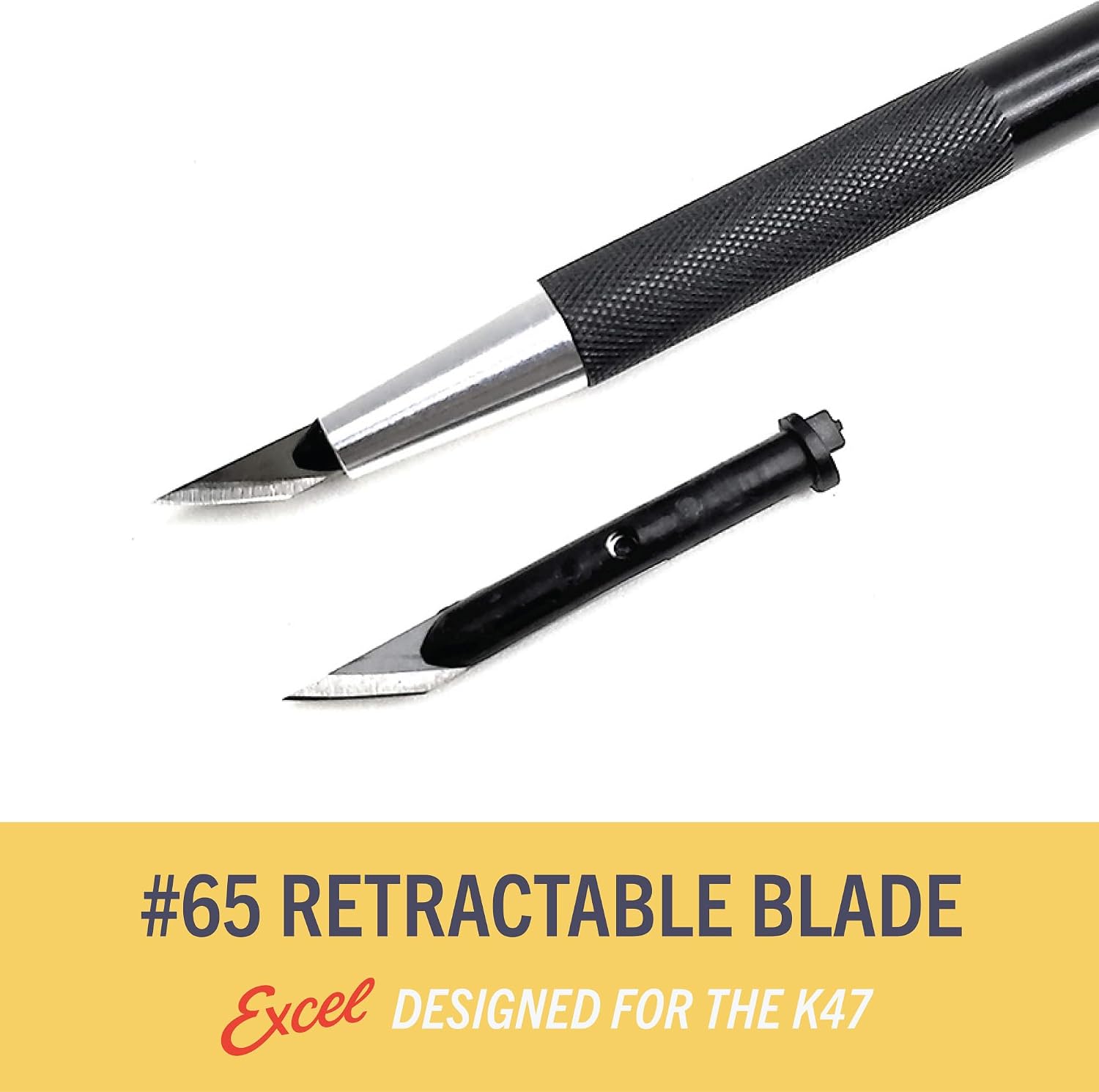 Excel Blades #65 Retractable Pen Knife Replacement Blades, 4-Pack