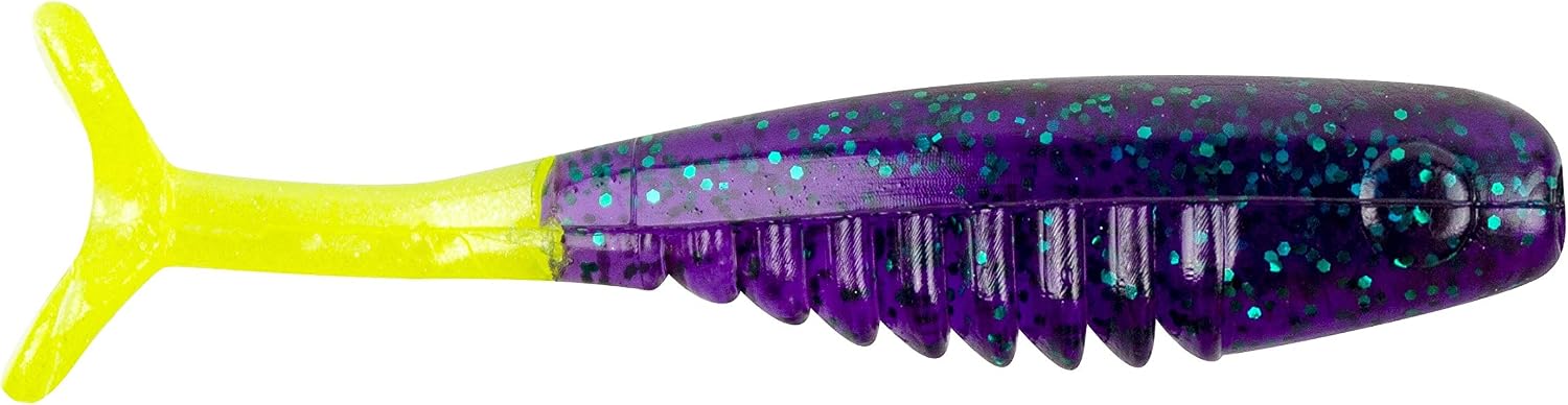 Bobby Garland Slab Hunt'R Soft Plastic Crappie Fishing Lure, 2.25 Inches, Pack of 10