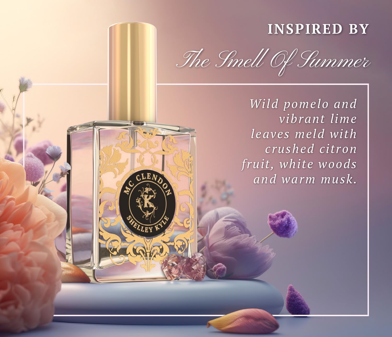 McClendon Perfume, Refreshing Unisex Aromatic Citrus Fragrance, Perfect Scent for Any Time, 30ml