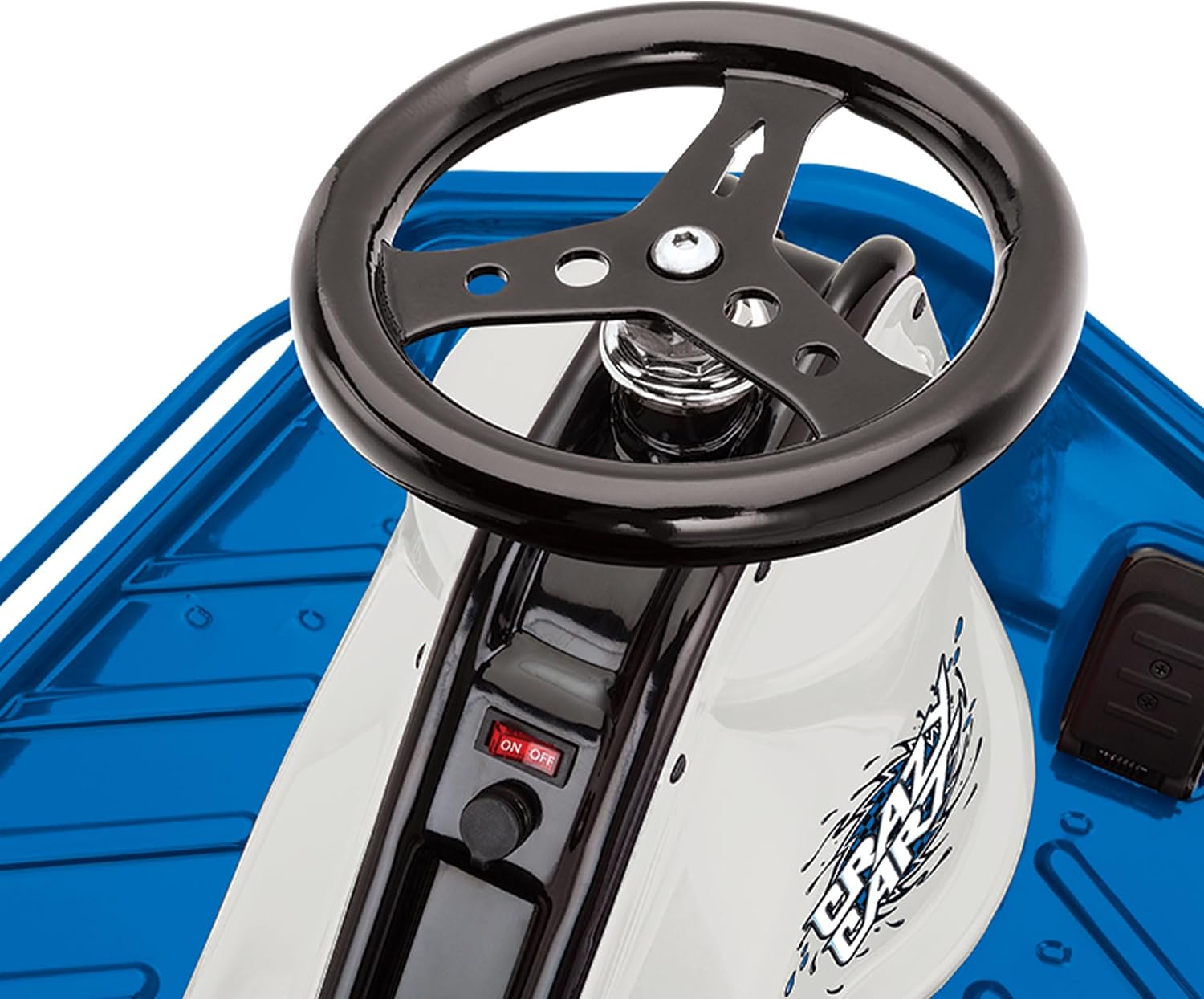 Razor Crazy Cart – 12 MPH (19 KMH) Ultimate Drifting Machine with 40 Min Ride Time, High-Torque Motor and Pro-Style Drift Bar for Extreme Fun, Ages 9+ | 250W Motor, Up to 12 Mph, 40-Min Run Time, Foot Pedal Throttle, High-Impact Pneumatic Front Tire & Re…