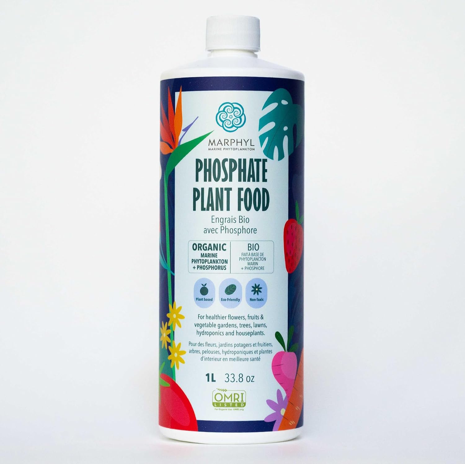 MARPHYL All-Purpose Plant Food – Organic Nutrient-Rich Fertilizer & Soil Enhancer for Indoor & Outdoor Flowers, Vegetables, Succulents, Bamboo & Hydroponics