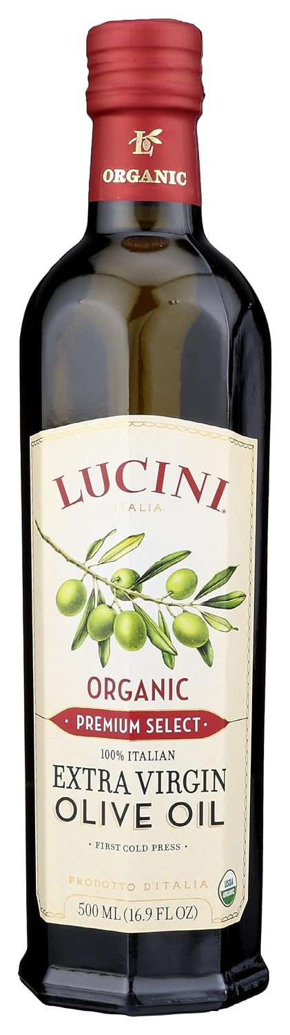 Lucini, Extra Virgin Olive Oil Collection (Premium Select Organic, 500 mL (Pack of 1))