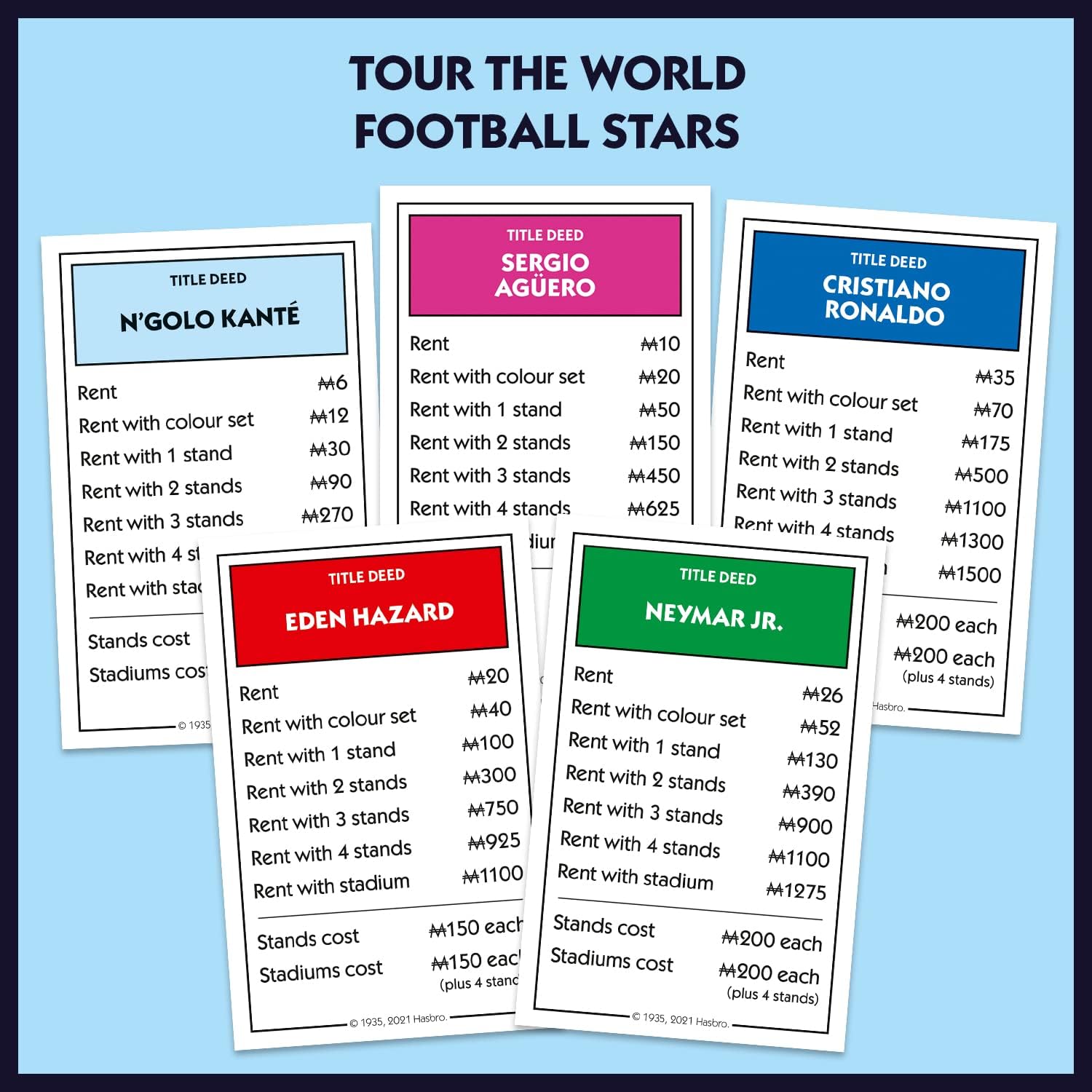Winning Moves Mega Monopoly Board Game, 12 Extra Spaces Including Downing Street, Saville Row and Knightsbridge, Invest in Skyscrapers, for Ages 8 Plus