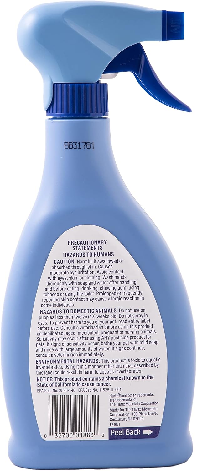 Hartz UltraGuard Plus Cat Flea & Tick Spray, 8 oz