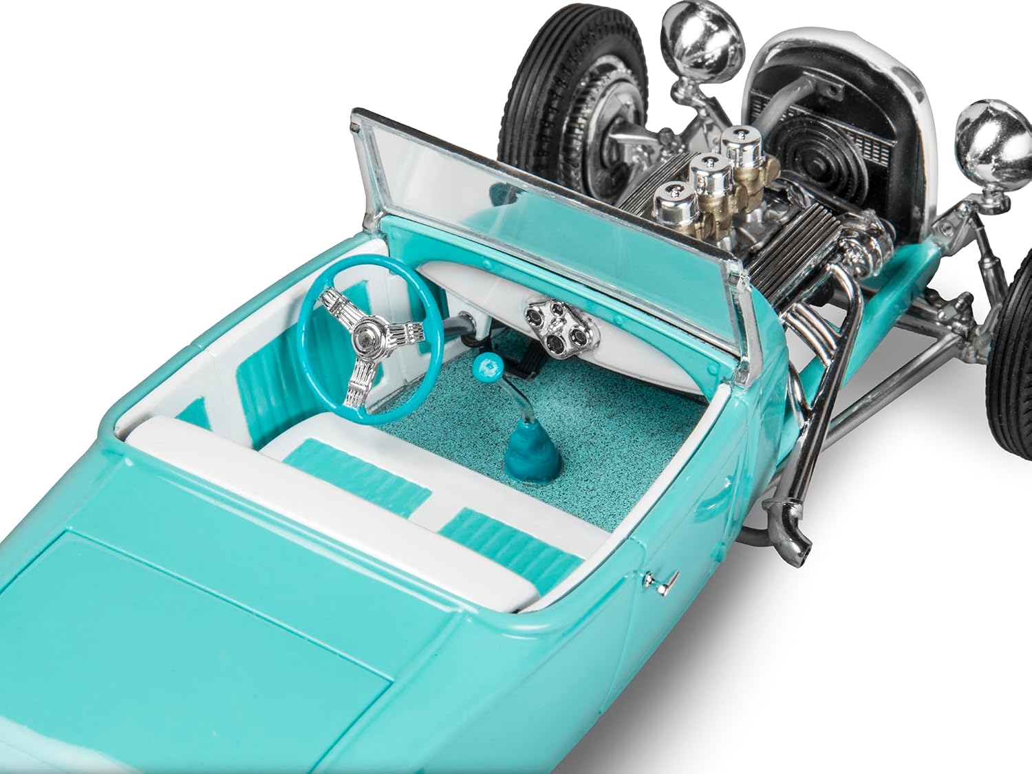 Revell 85-4463 1929 Model A Roadster 1:25 Scale 149-Piece Skill Level 5 Model Car Building Kit