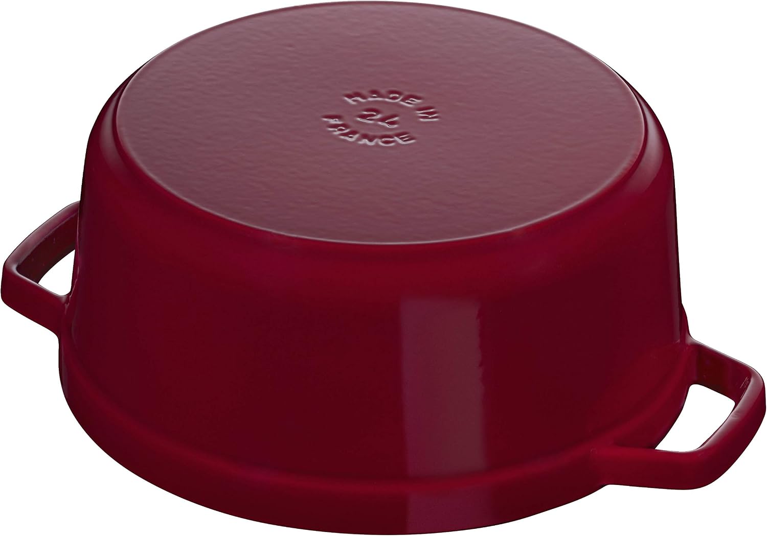 Staub Round Cocotte - 5.5Qt - Grenadine