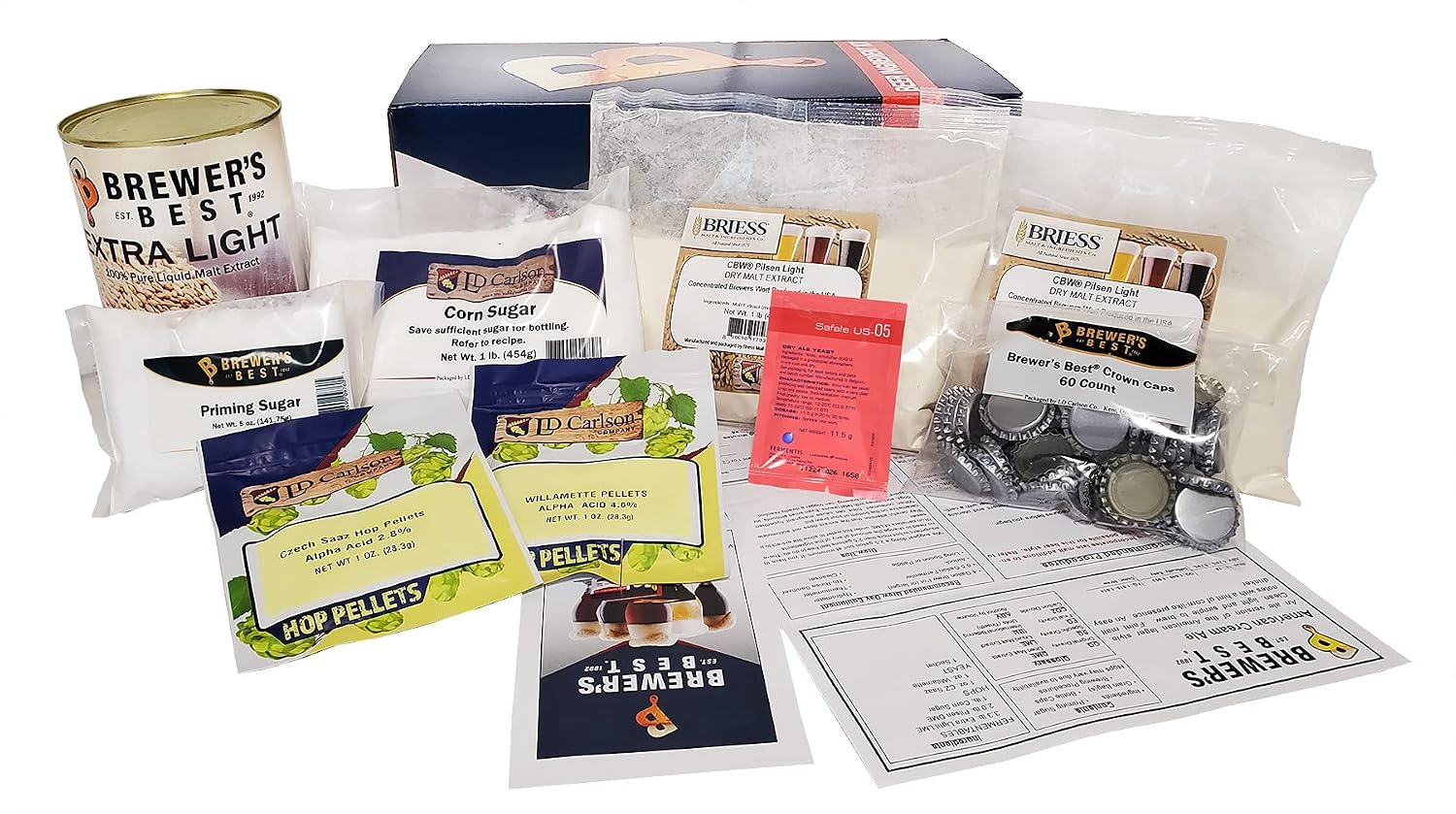 American Cream Ale Homebrew Beer Ingredient Kit