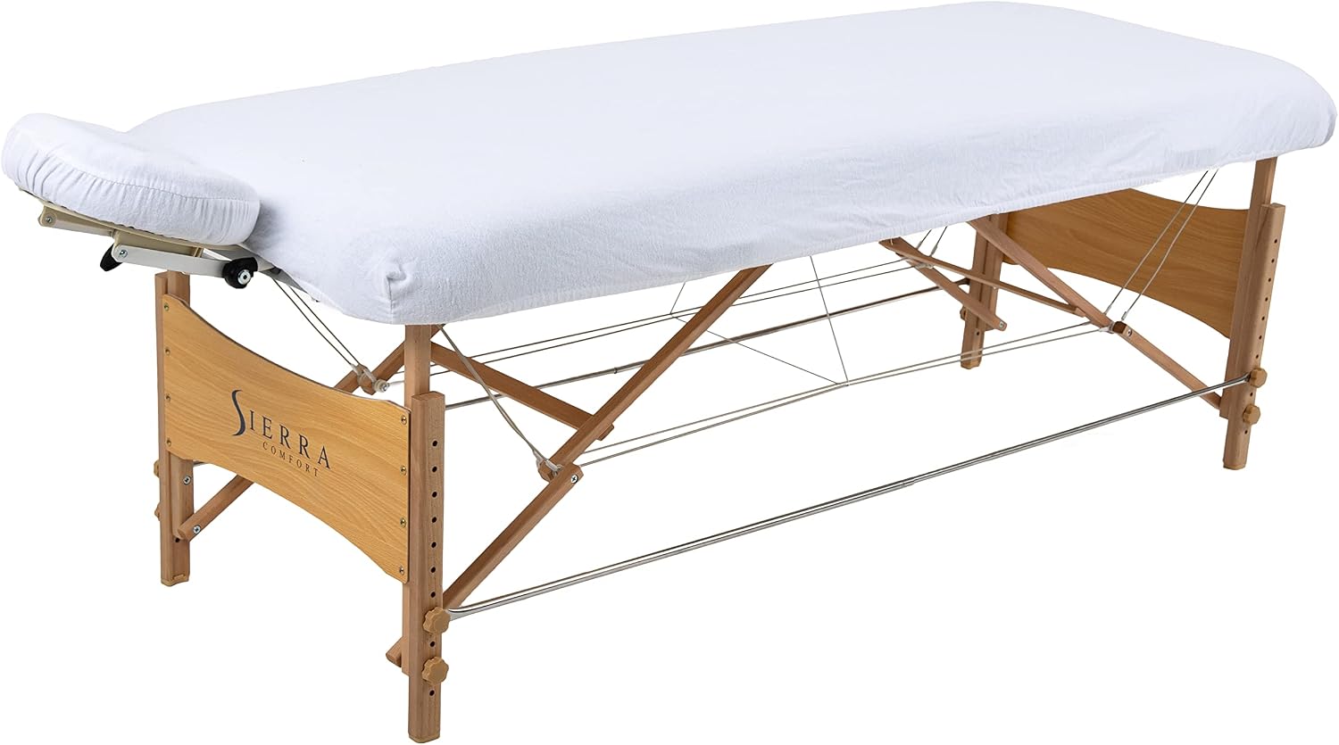 Sierra Comfort Premium Wide Portable Massage Table, SC-602 (Gray)