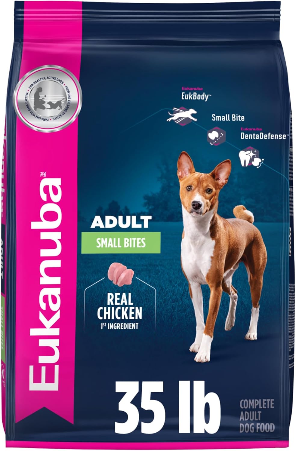 Eukanuba Adult Small Bites Dry Dog Food, 4.5 lb Bag