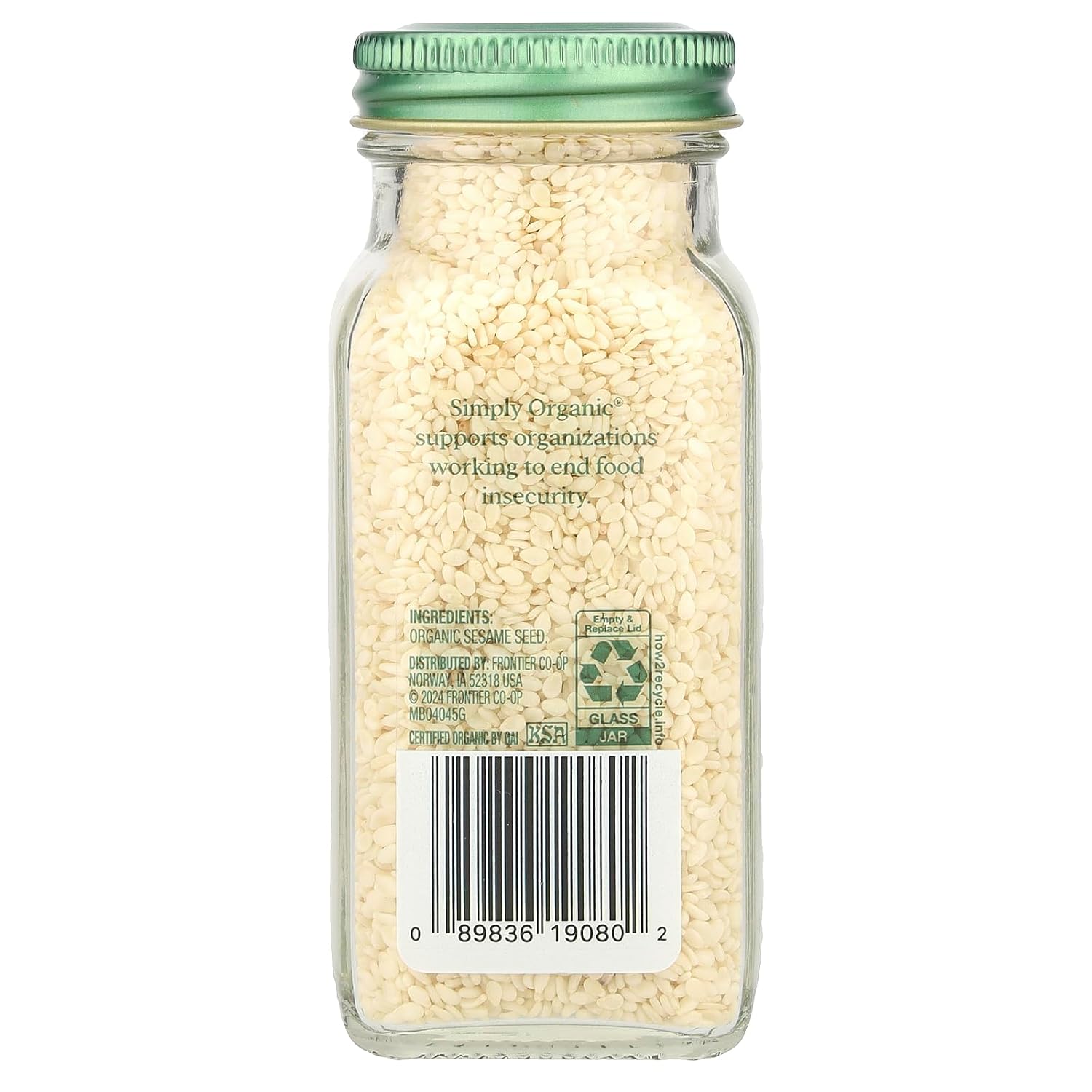 Simply Organic Organic Whole Sesame Seeds, 2.8 Ounce