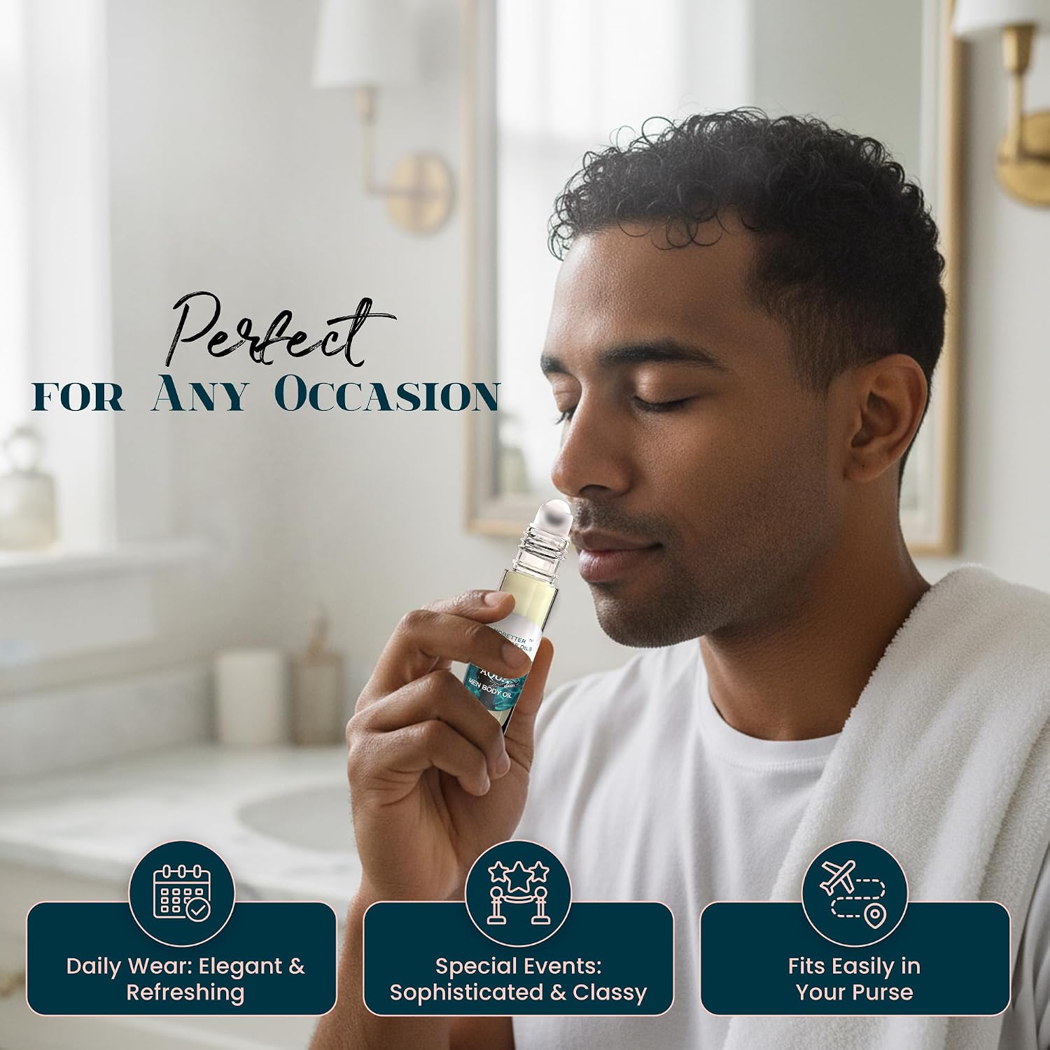 MOBETTER FRAGRANCE OILS Agua Duo Geo Men Fragrance Body Oil