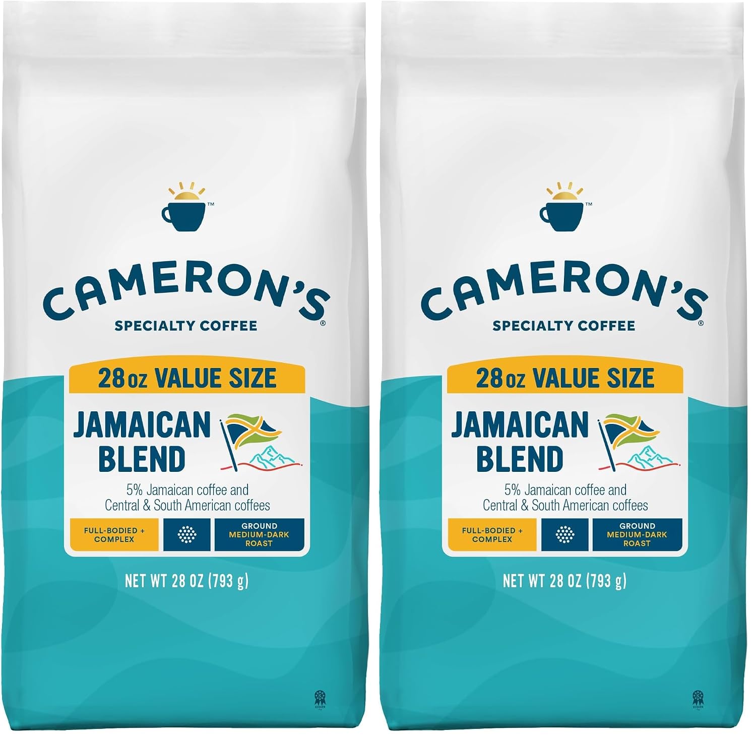 Cameron's Coffee Roasted Ground Coffee Bag, Flavored, Vanilla Hazelnut, 32 Ounce