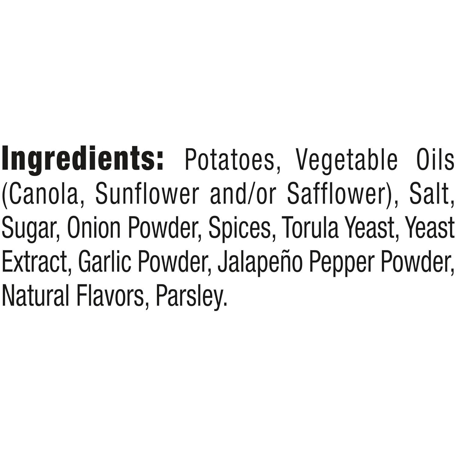 Kettle Brand Potato Chips, Jalapeno Kettle Chips, Party Size, 13 Oz