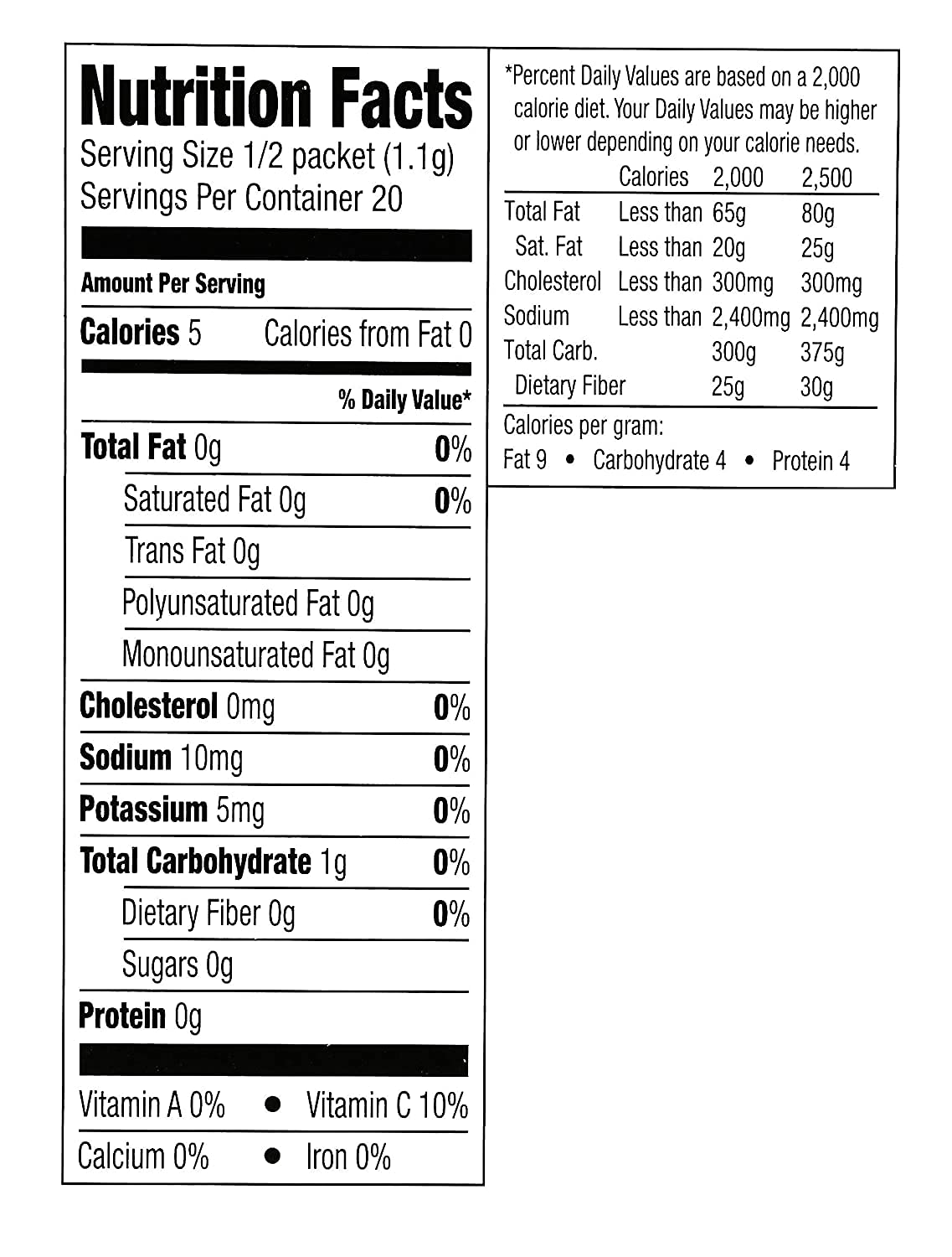 Great Value: Grape Drink Mix, .78 Oz (Pack of 6)