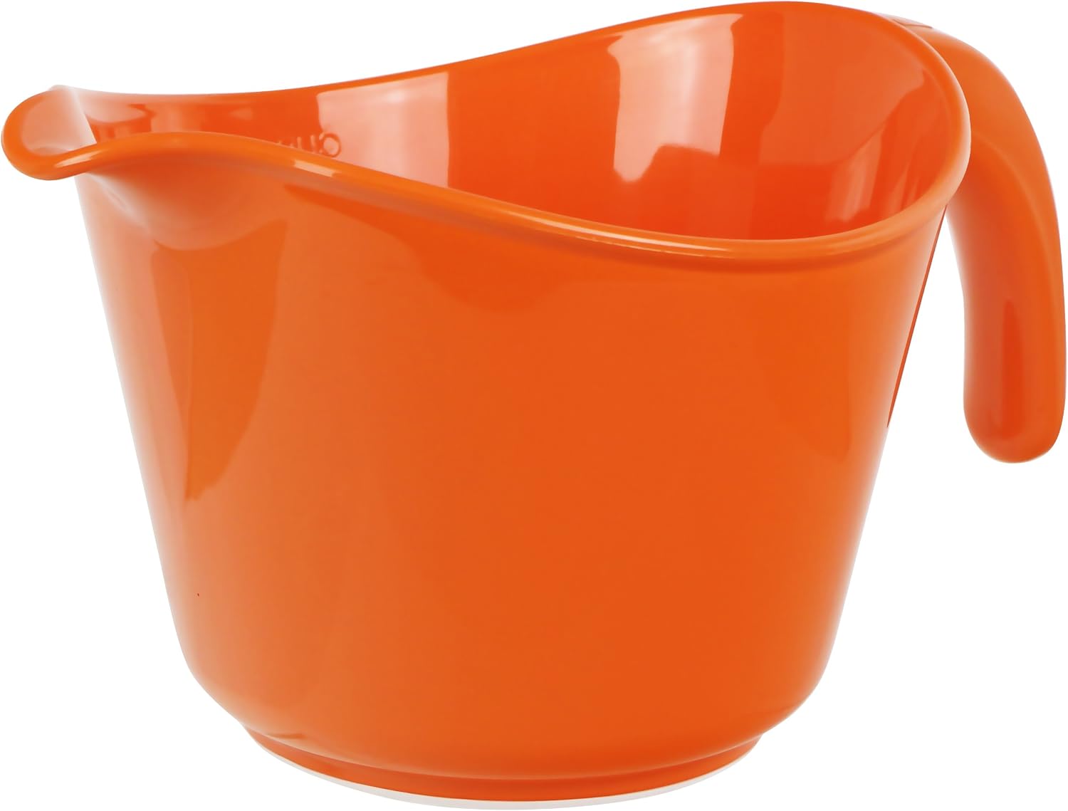 Reston Lloyd, Batter Bowl With Pour Spout, Non-Slip Base, Erogonomic Space Saving Detachable Handle, 2 QT Heavy Duty BPA-Free Microwave & Dishwasher Safe, Plum