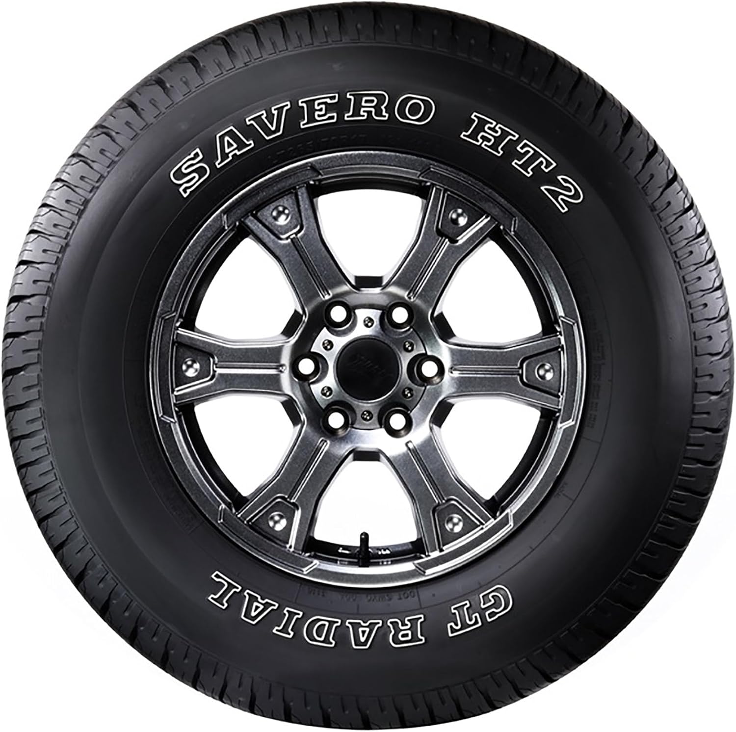 GT Radial Savero HT2 Tire - 215/70R15 97S | Passenger Touring All Season Traction 97S Rated Standard Load Radial Construction Black Sidewall Tire