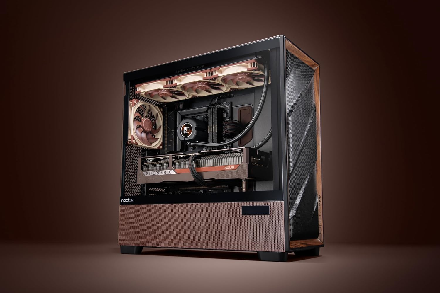 Noctua NL-LC1-42, High-Performance 420mm AIO CPU Cooler | Industry-Leading Quiet Cooling, 30mm Slim Radiator, Pump Noise Absorber, for Intel & AMD