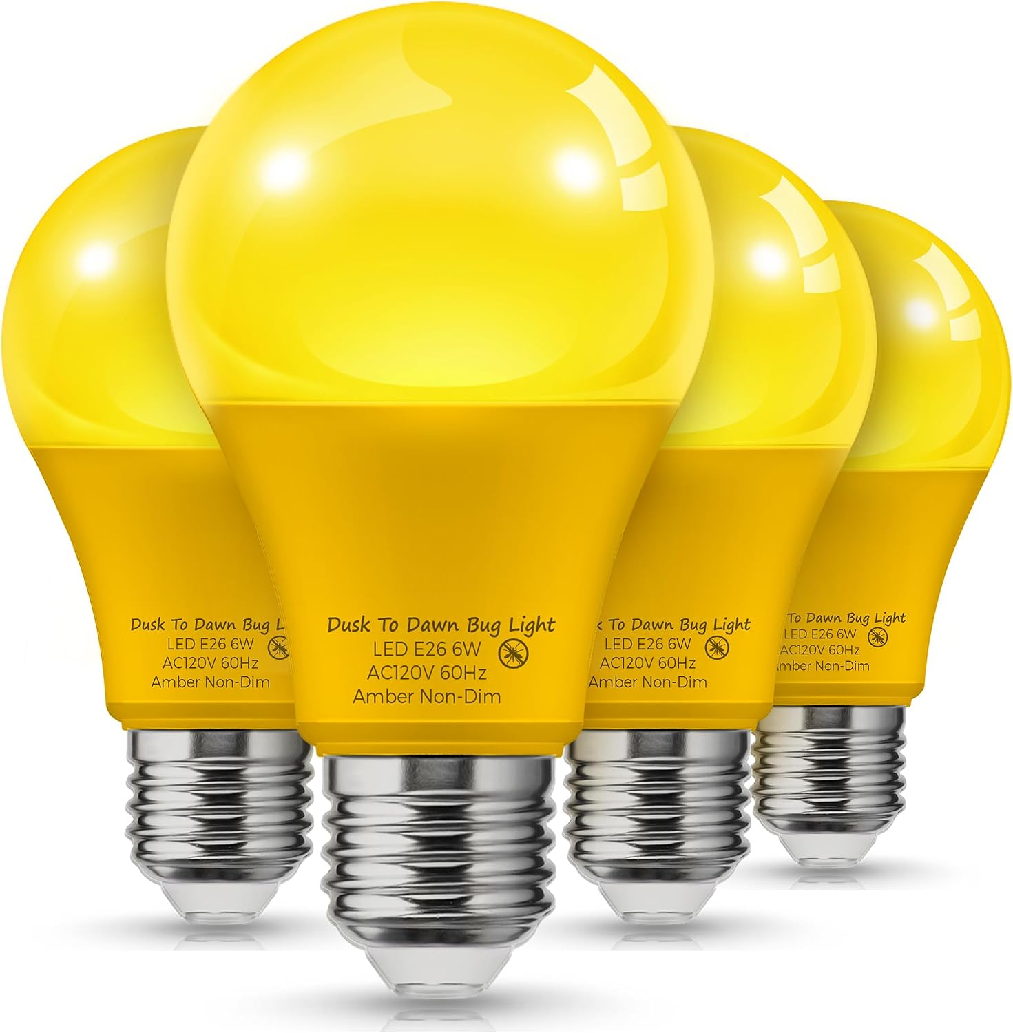 LOHAS Dusk to Dawn Sensor Light Bulbs, 40W Equivalent LED Outdoor Lighting