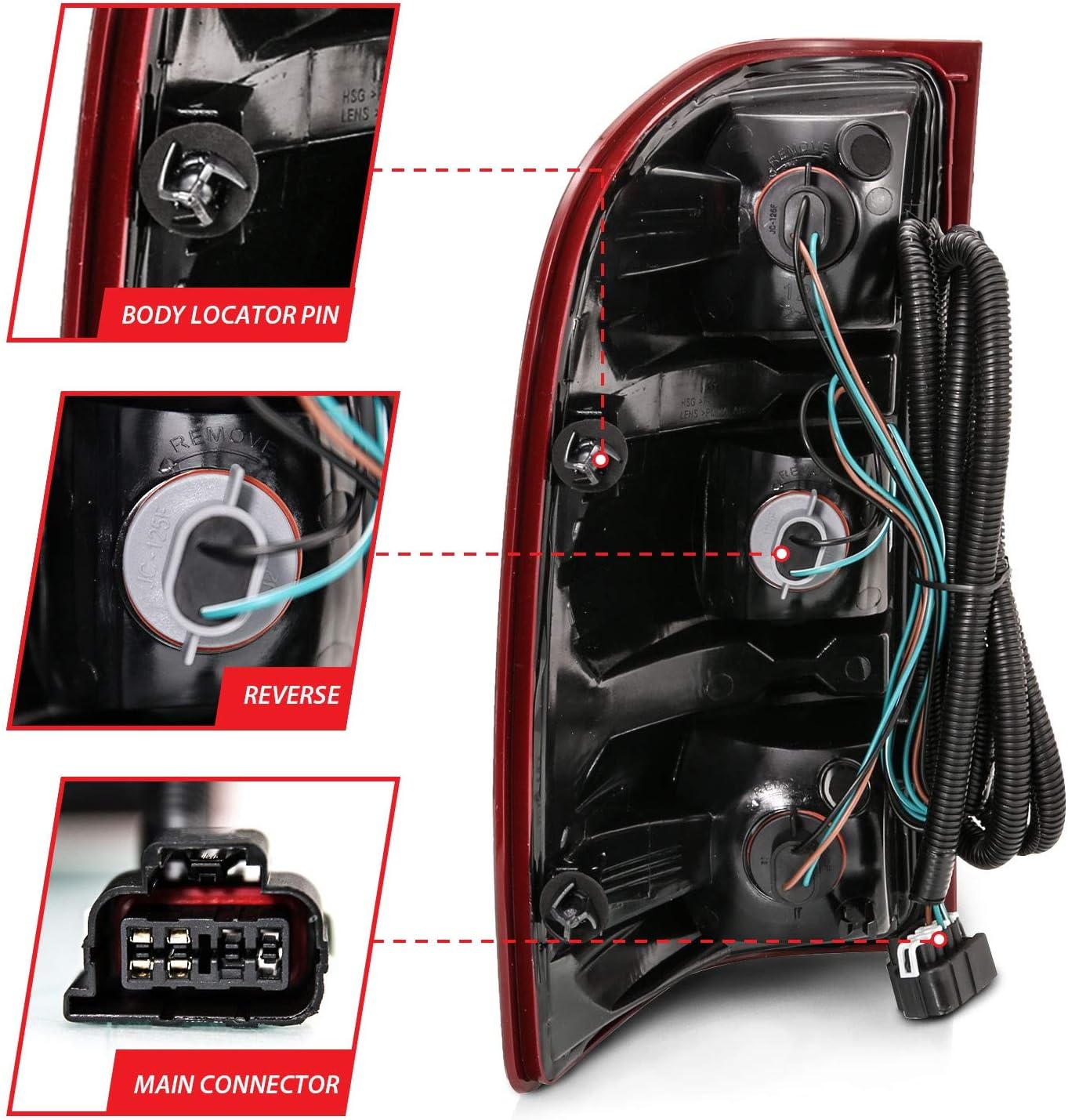 Anzo, Usa Usa 311303 Taillamps Fits Chevrolet Silverado 1500