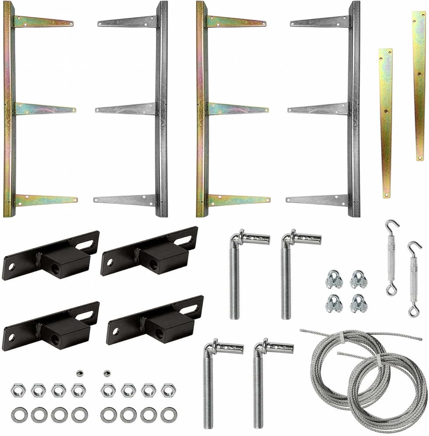 3 Rail Gate Frame Kit (Single Gate from Kit: Up to 10ft in Width)
