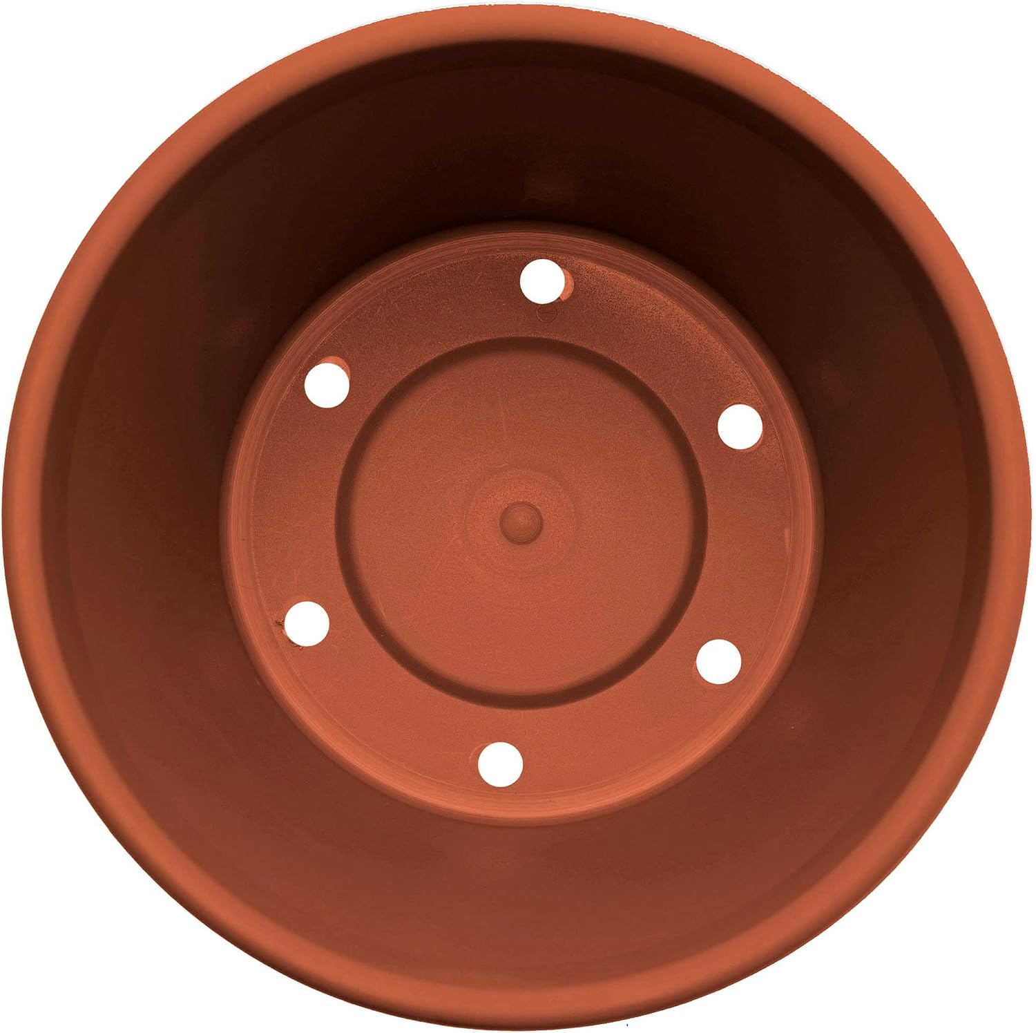 Bloem Terra Pot Planter: 16" - Terra Cotta - Durable Resin Pot, for Indoor and Outdoor Use, 8 Gallon Capacity, Saucer Sold Separately