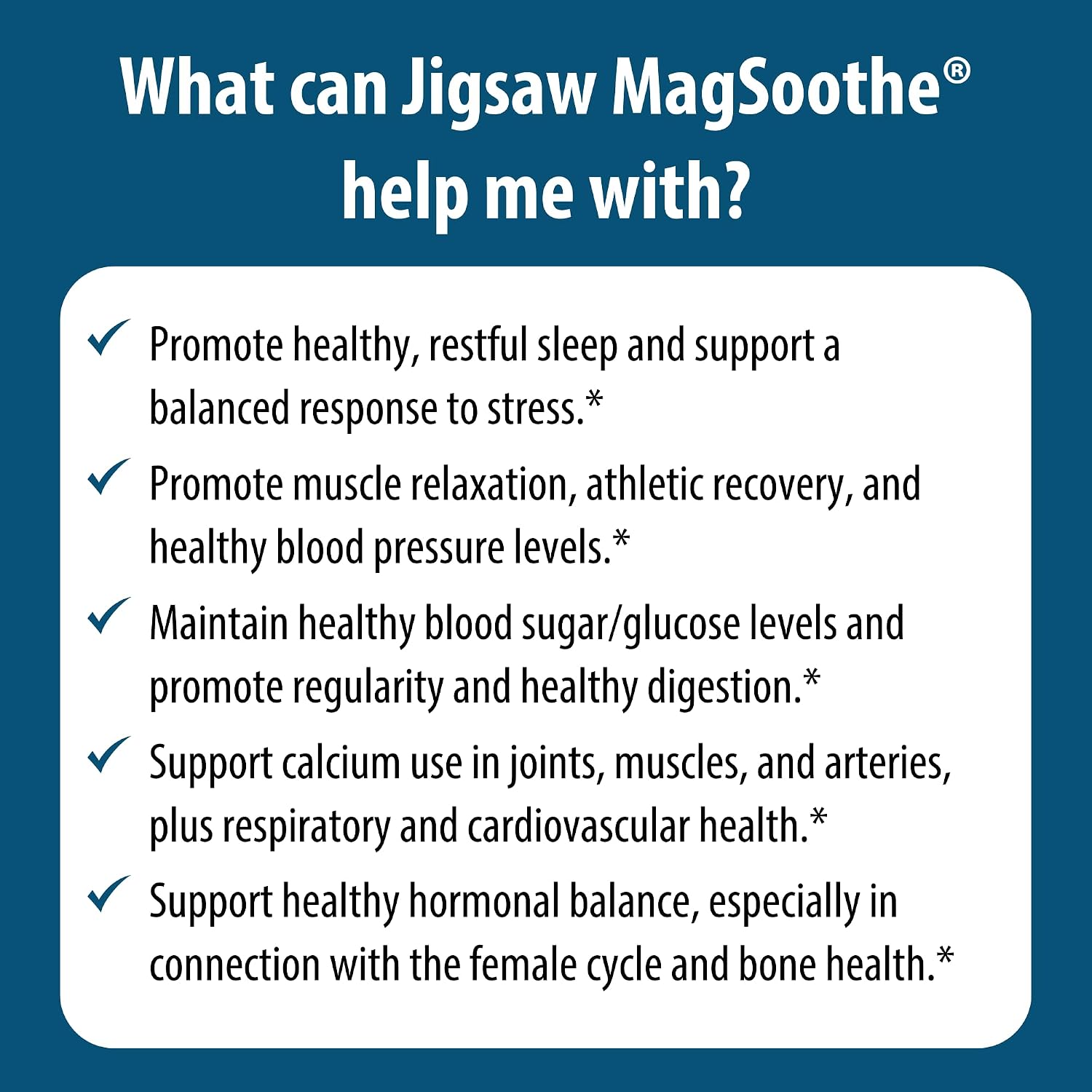 Jigsaw Health MagSoothe | Fast-Acting, Calming Magnesium Glycinate Powder Supplement | Raspberry Lemonade Flavor | 60 Servings (Jar)