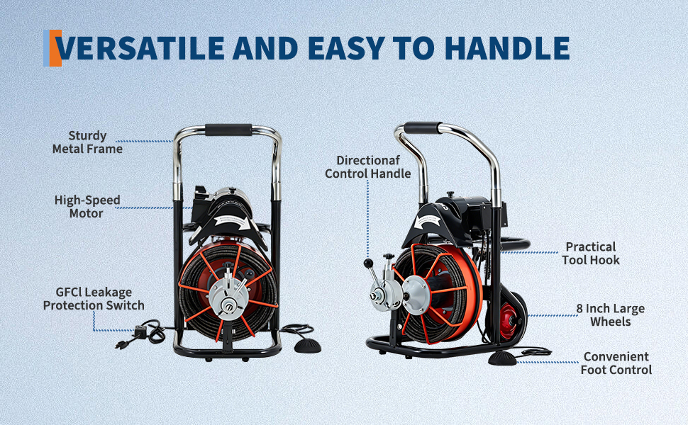 Drain Cleaning Machine