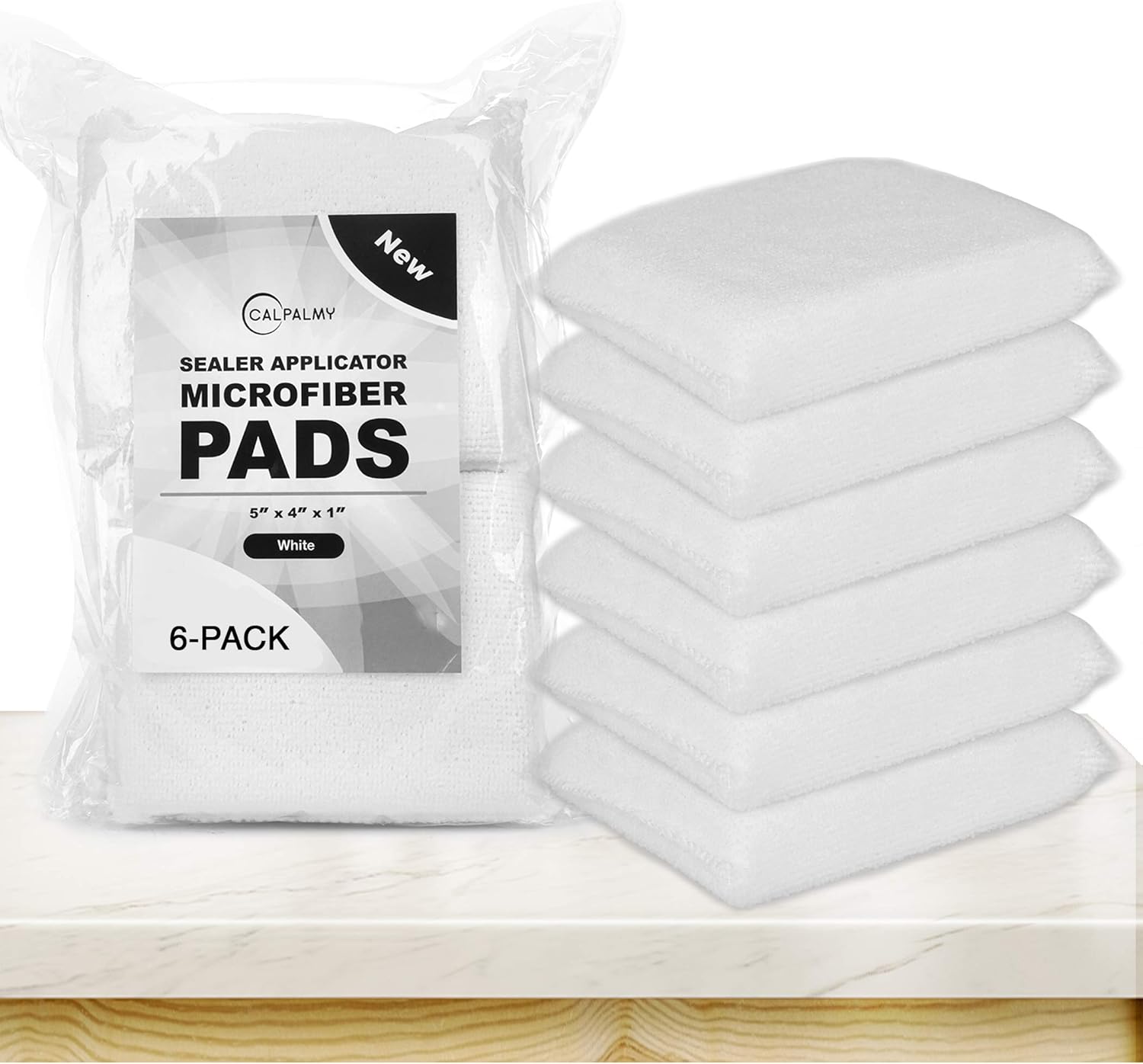 Professional Microfiber Sealer Applicator Pad – The Perfect Tool to Apply Sealer to All Natural Stone and Tile Like Marble, Granite