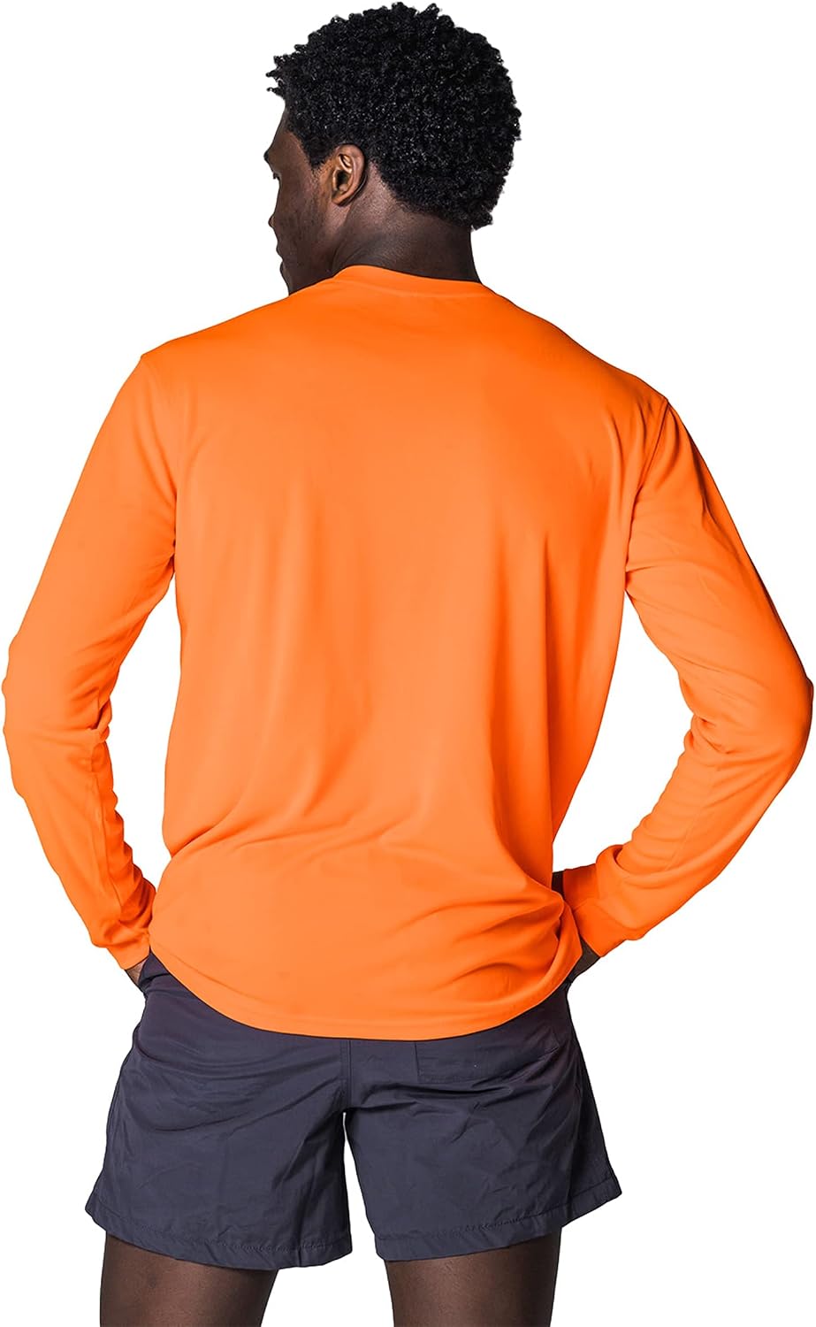 Vapor Apparel Men's Outdoor UPF 50+ Long Sleeve T-Shirt, UV Sun Protection for Fishing, Running, Hiking, Swimming