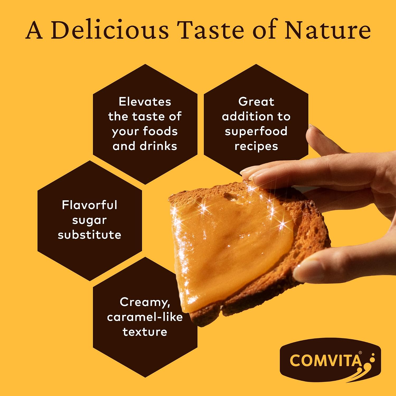 Comvita Manuka Honey MGO 50+ Multifloral Non-GMO Raw Honey - 500g (17.6 Oz)