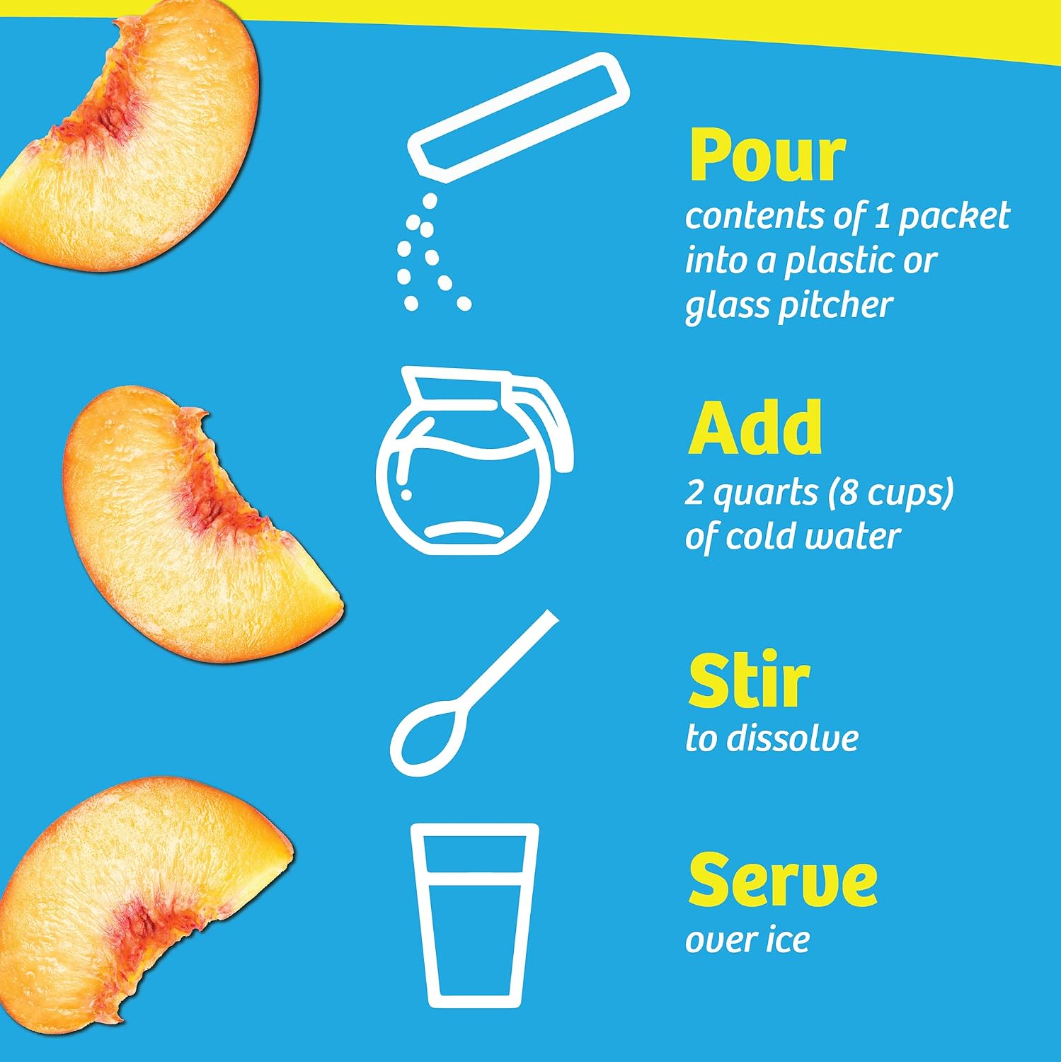 Wyler's Light Pitcher Packs Water Drink Mix, Fruit Punch, 6 Packets