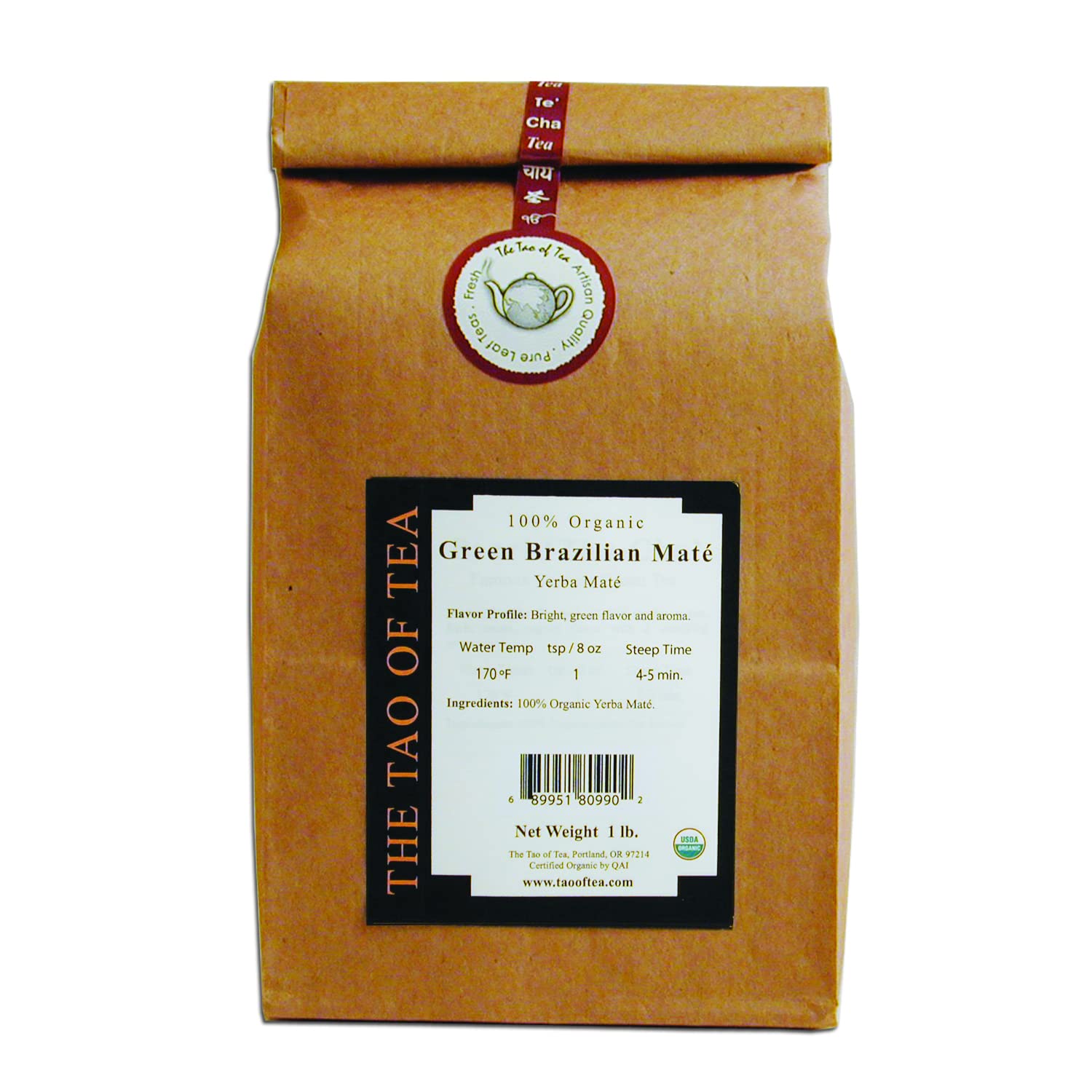 The Tao of Tea Roasted Mate, 1-Pounds