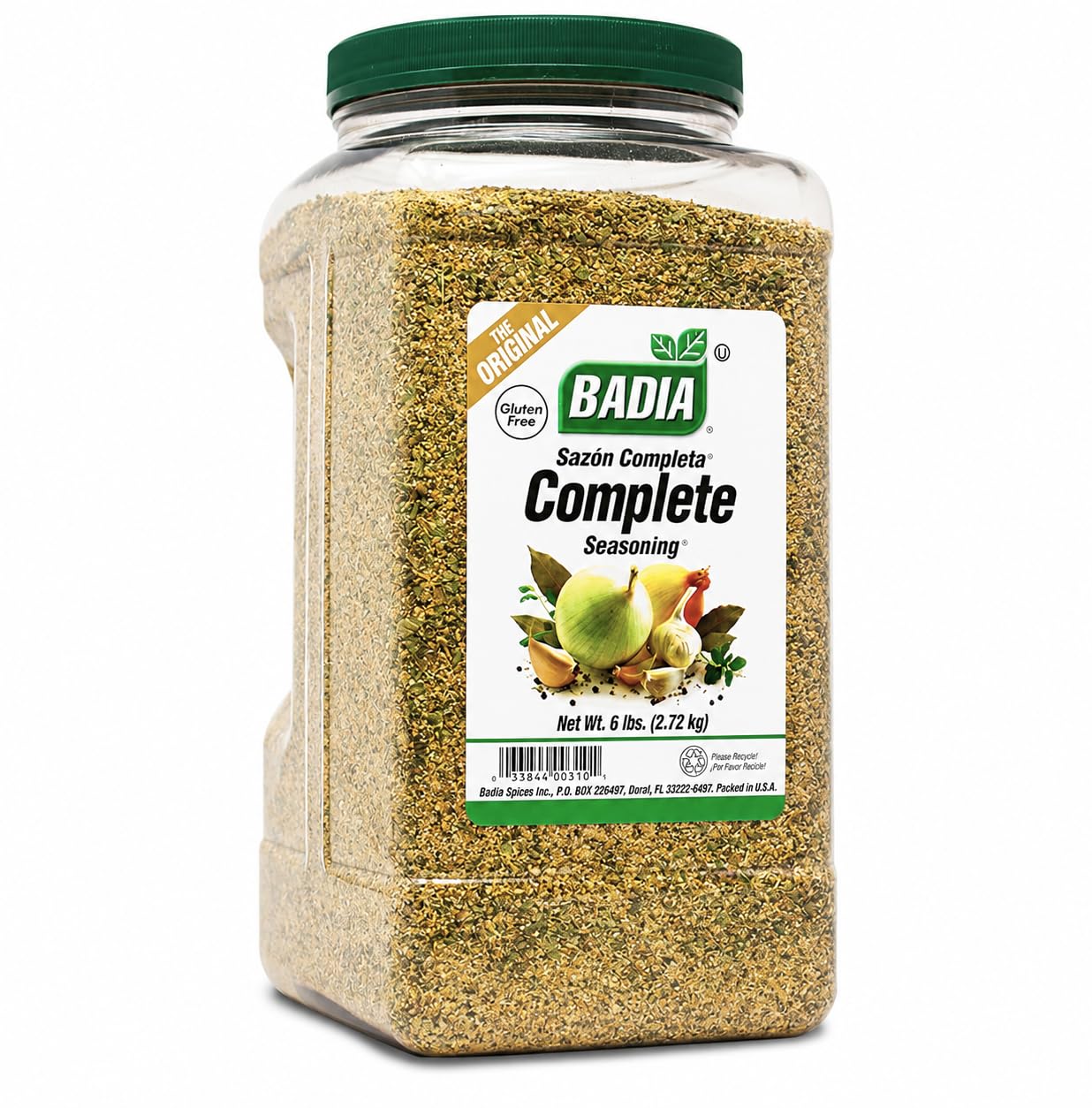 Badia Complete Seasoning, 28oz - All-Purpose Spice Blend of Garlic, Onion, Salt, Pepper, Herbs & Spices - Savory Signature Blend