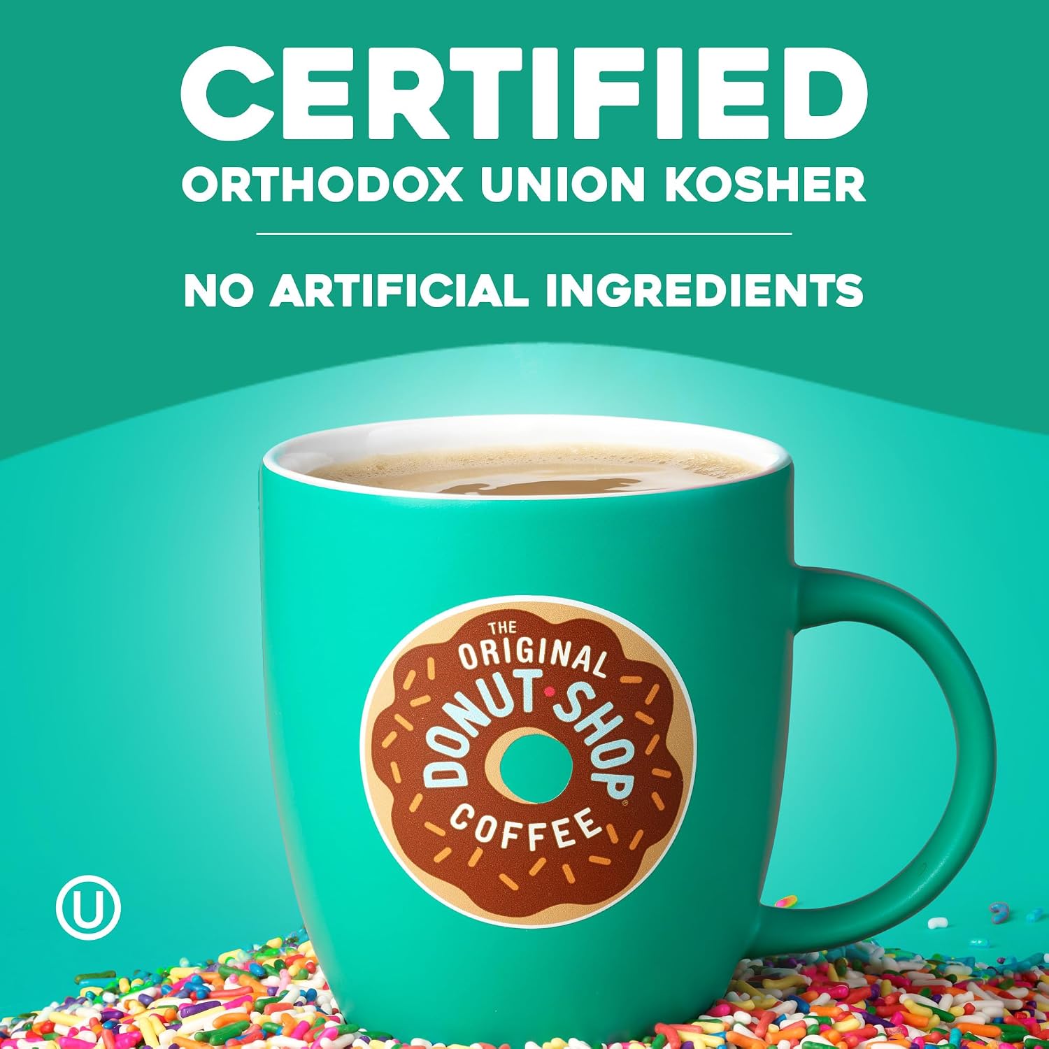The Original Donut Shop Regular, Single-Serve Keurig K-Cup Pods, Medium Roast Coffee Pods, 96 Count