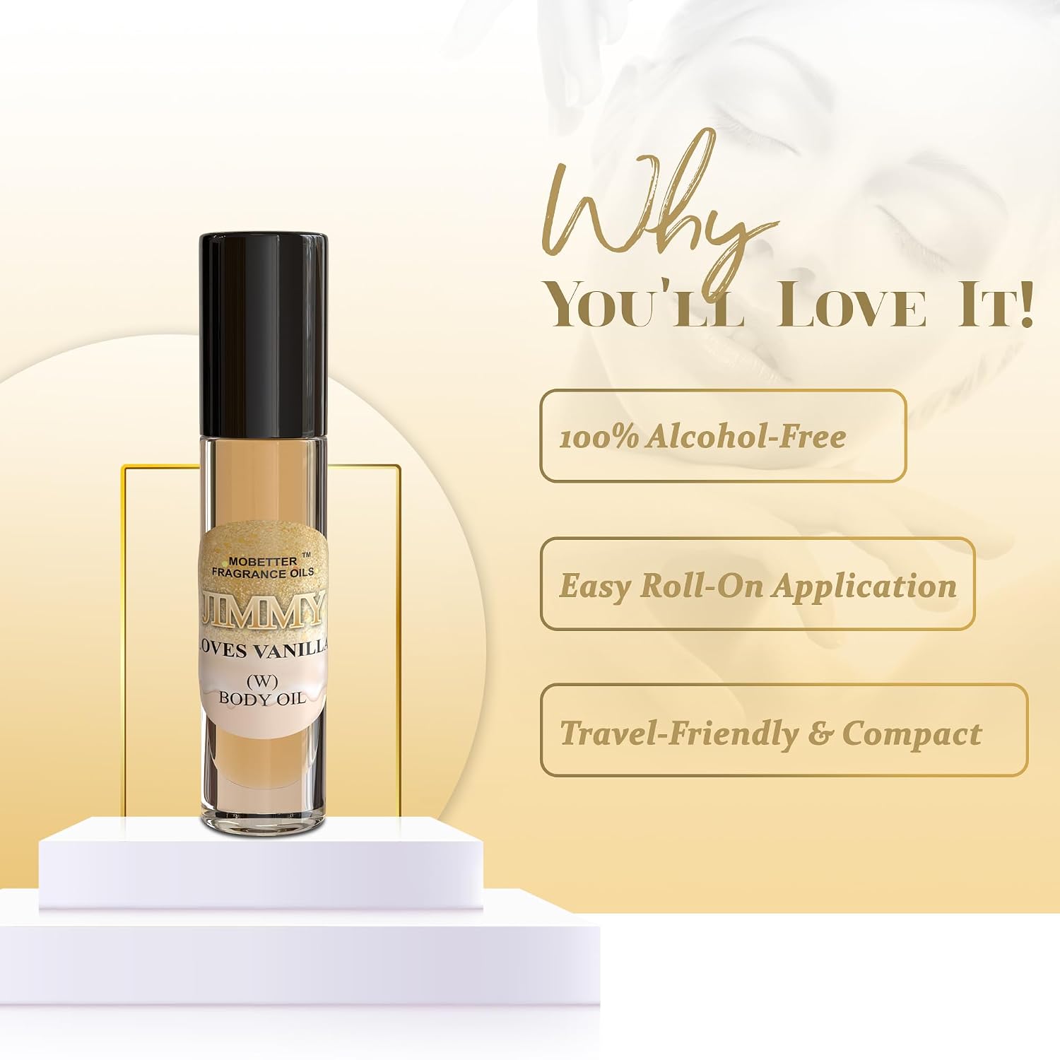 MOBETTER FRAGRANCE OILS Jimmy Loves Vanilla Perfume body oil fragrance