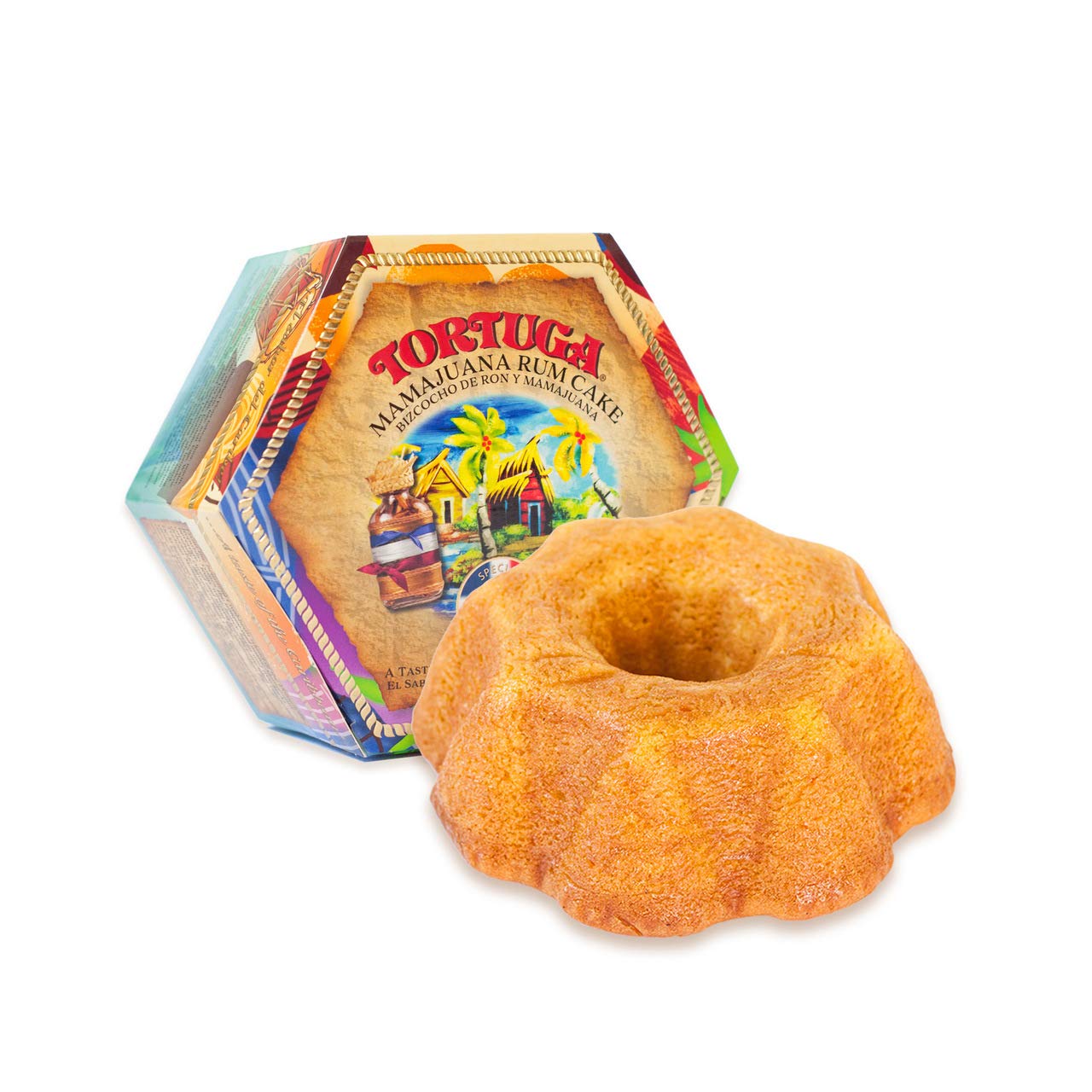 TORTUGA Provenance Rum Cake Variety Pack – 4 oz. - 6 Pack - The Perfect Premium Gourmet Gift for Stocking Stuffers, Gift Baskets