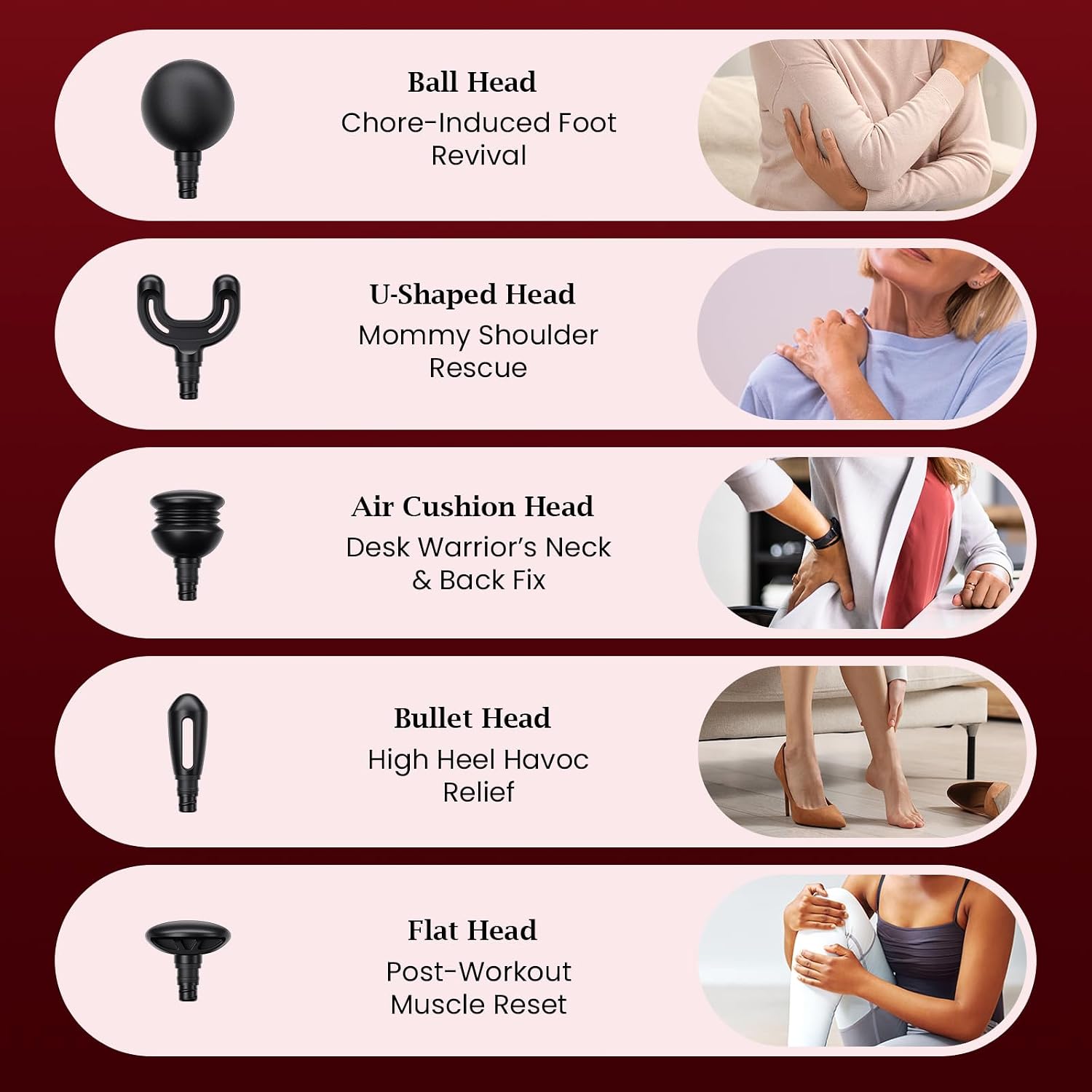 BOB AND BRAD Q2 Mini Massage Gun, Pocket-Sized Deep Tissue Massager Gun, Portable Percussion Muscle Massager Gun