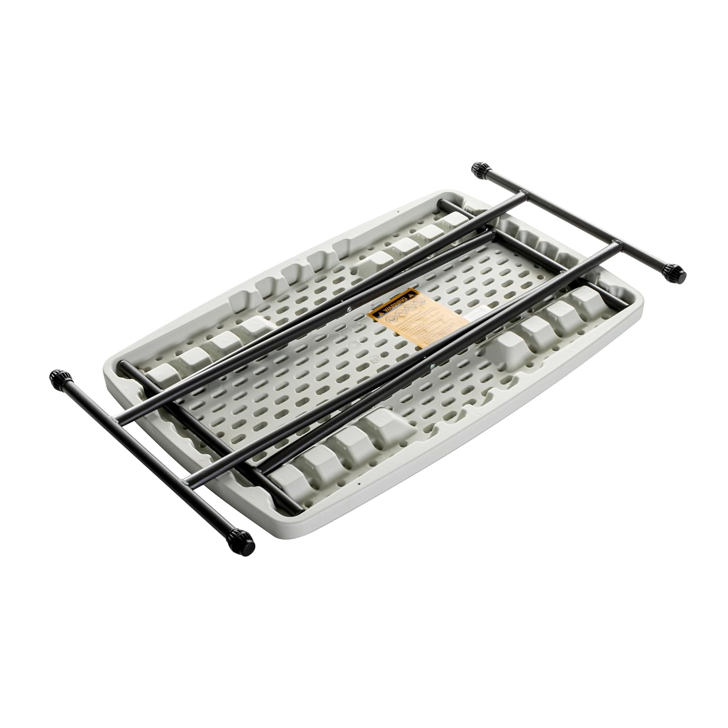 Iceberg IndestrucTable Classic Personal Folding Table, Platinum, 30' x 20"