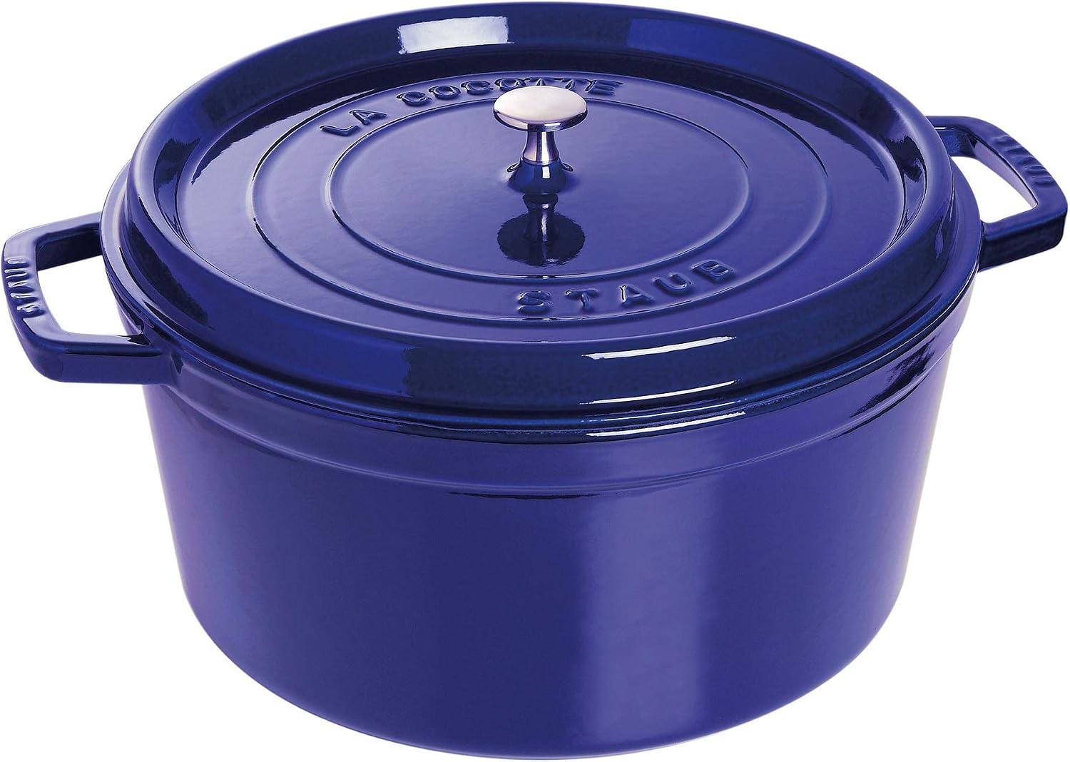 Staub Round Cocotte - 5.5Qt - Grenadine