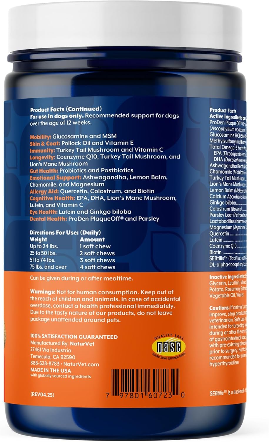 NaturVet All-in-One Cat & Dog Supplement Daily Multivitamin - 13 Oz Powder | Daily Multivitamin for Dogs & Cats - Supports Digestion, Skin & Coat with Omega-3, 6, 9 in a Wheat-Free Formula, 13 Oz Powder