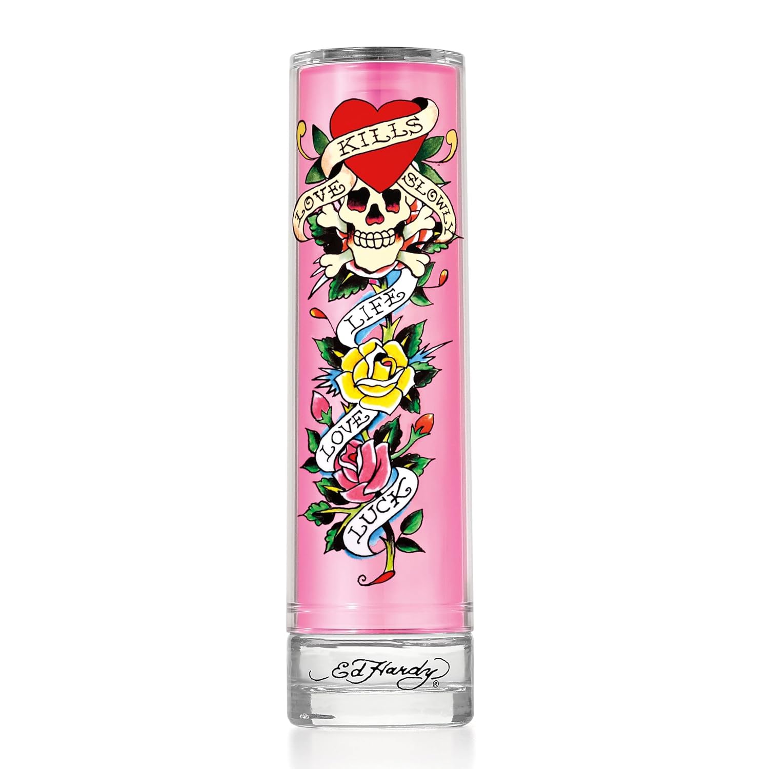 Ed Hardy Eau de Parfum for Women, 3.4 fl oz | Women's eau de parfum. Perfume with warm amber notes and a long-lasting scent.