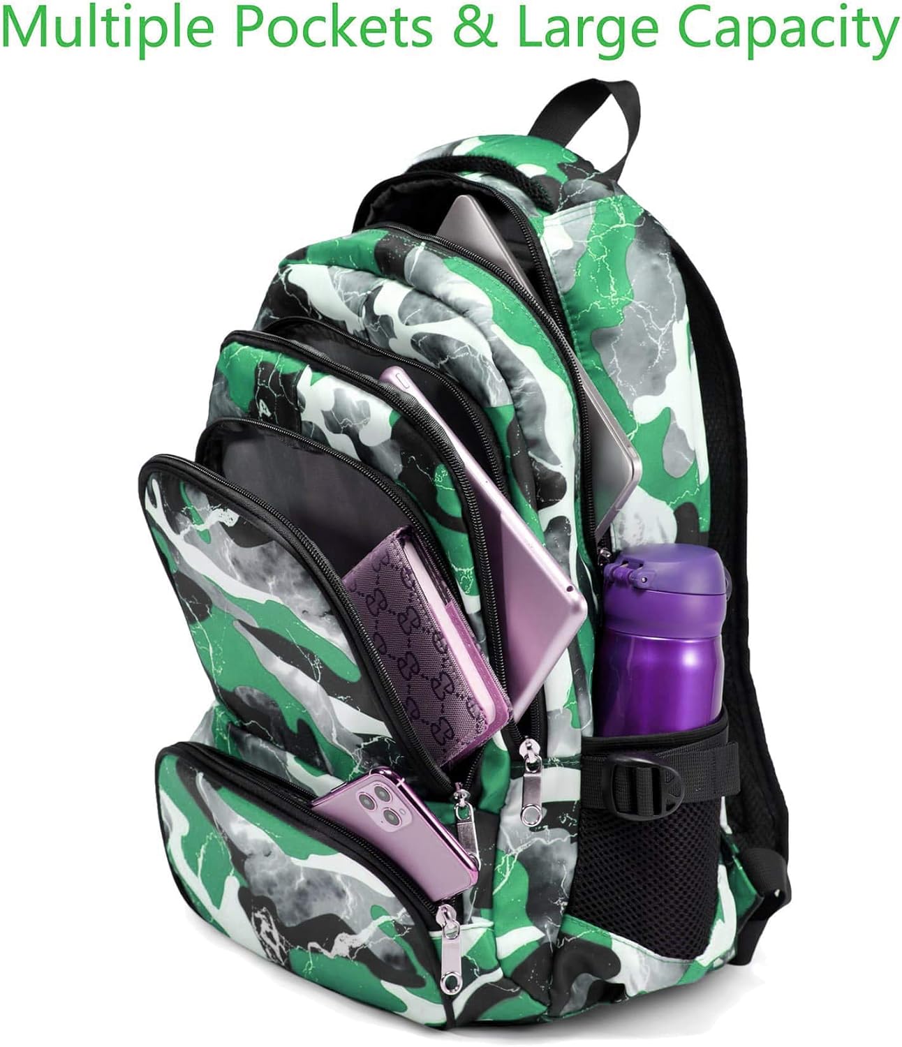 BLUEFAIRY Kids Backpack for Boys Elementary Book Bags Primary Middle School Bookbags for Childs Water Resistant Back to School Gifts Son Mochila