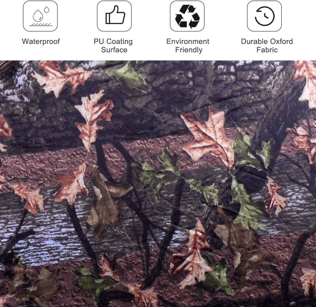 GYMAX Hunting Blind, 3 Persons Pop Up Ground Blind with Hub System, Carry Bag for Deer & Turkey