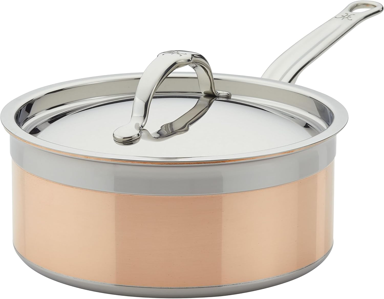 Hestan - CopperBond Collection - 100% Pure Copper Frying Pan, Induction Cooktop Compatible, 8.5-Inch