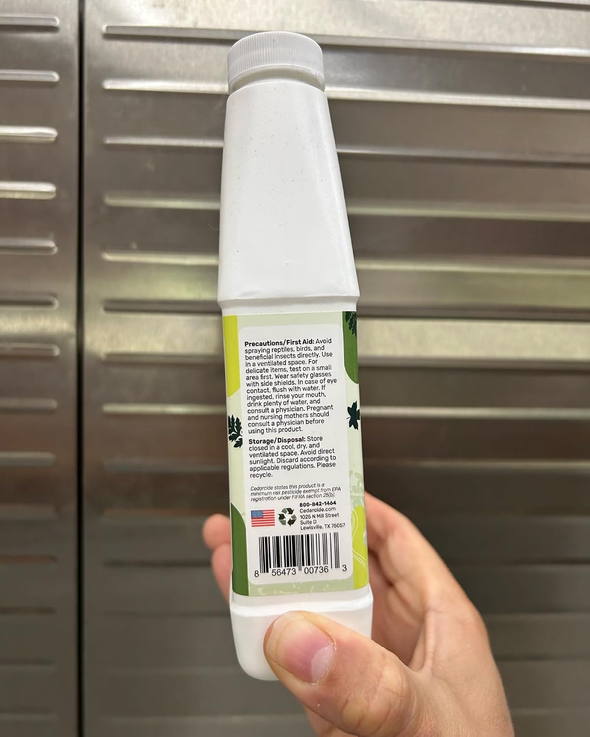 Cedarcide Original Bug Spray | Repel & Kill Fleas, Ticks, Mosquitoes, Mites, Ants & Chiggers | Natural Cedar Oil | Eco-Friendly | Quart